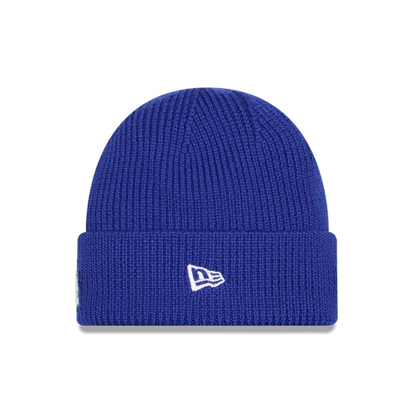 This is a LA Dodgers MLB Dark Blue Skull Knit Beanie Hat 3
