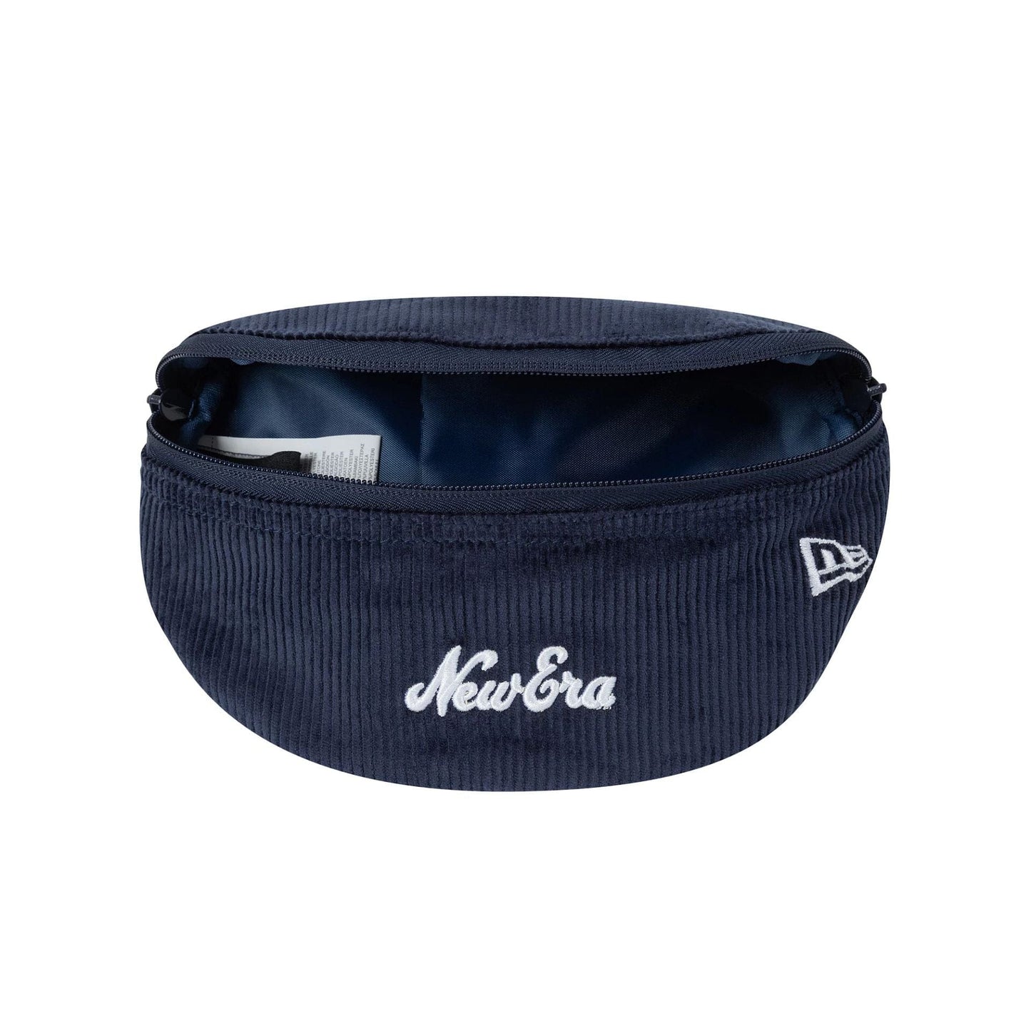 This is a New Era Script Cord Navy Waist Bag 5