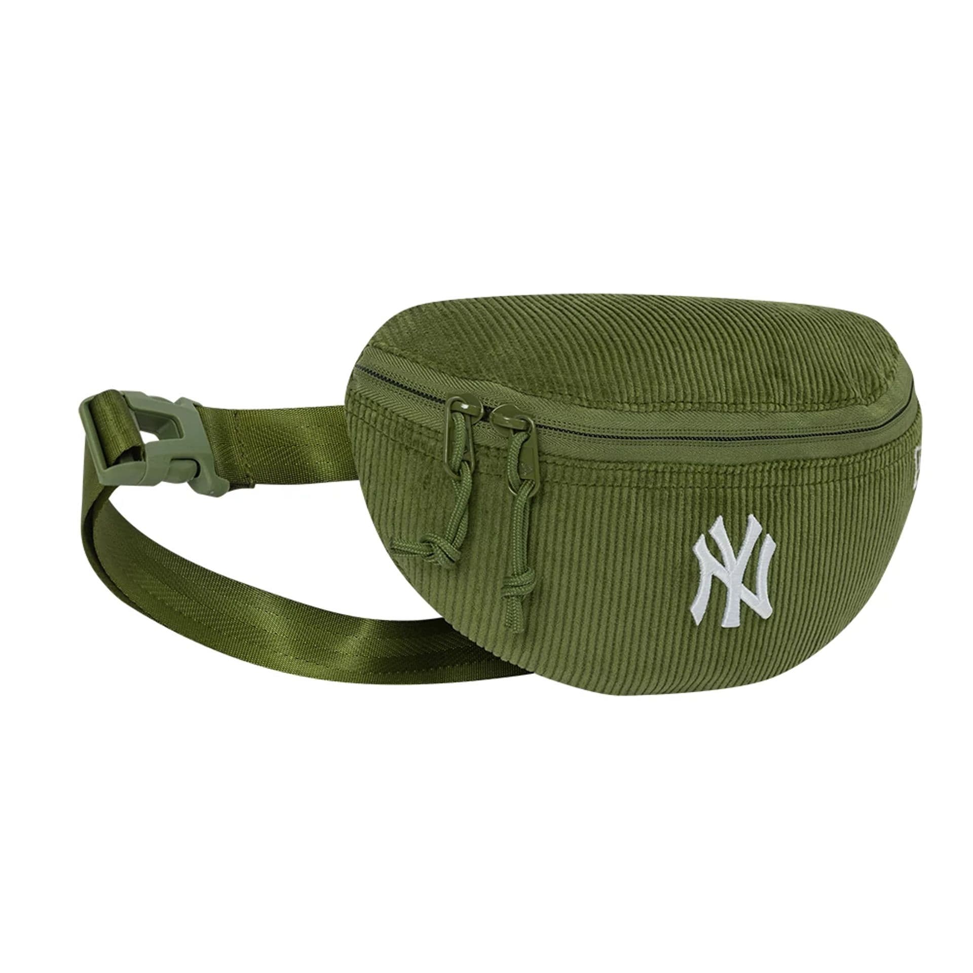 This is a New York Yankees MLB Cord Dark Green Waist Bag 2