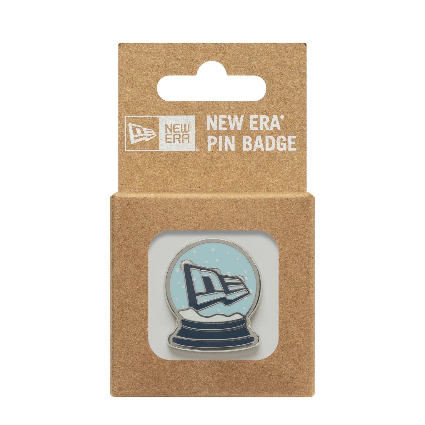 This is a New Era Snowglobe Black Pin Badge 3