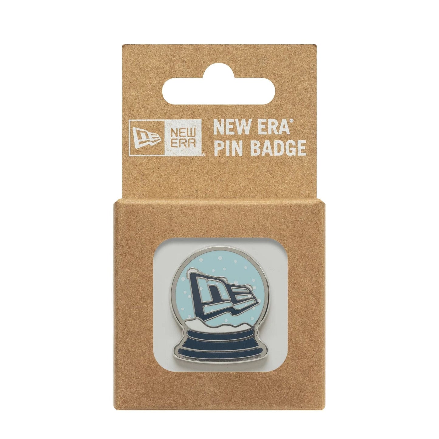 This is a New Era Snowglobe Black Pin Badge 3
