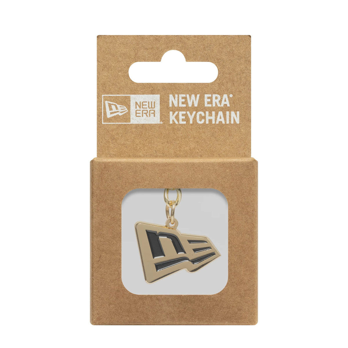 This is a New Era Flag Black Key Chain 2