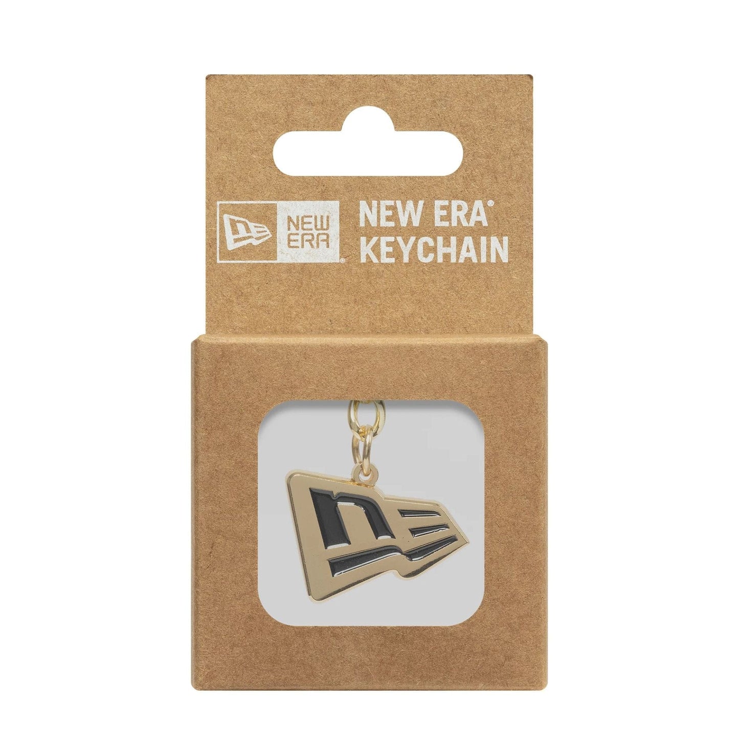 This is a New Era Flag Black Key Chain 2