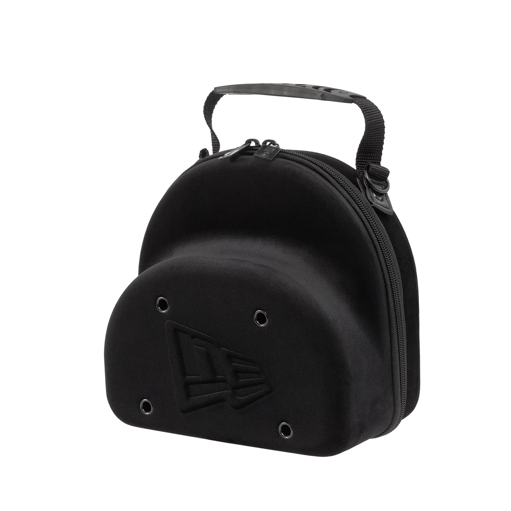 This is a New Era Velour Black 2Pk 59FIFTY Cap Carrier 4