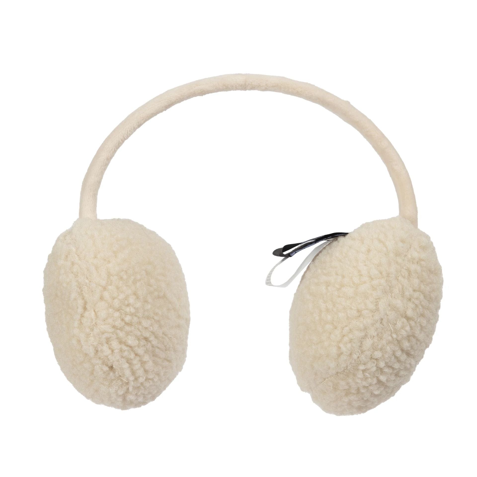 This is a New Era Borg Cream Ear Muffs 2