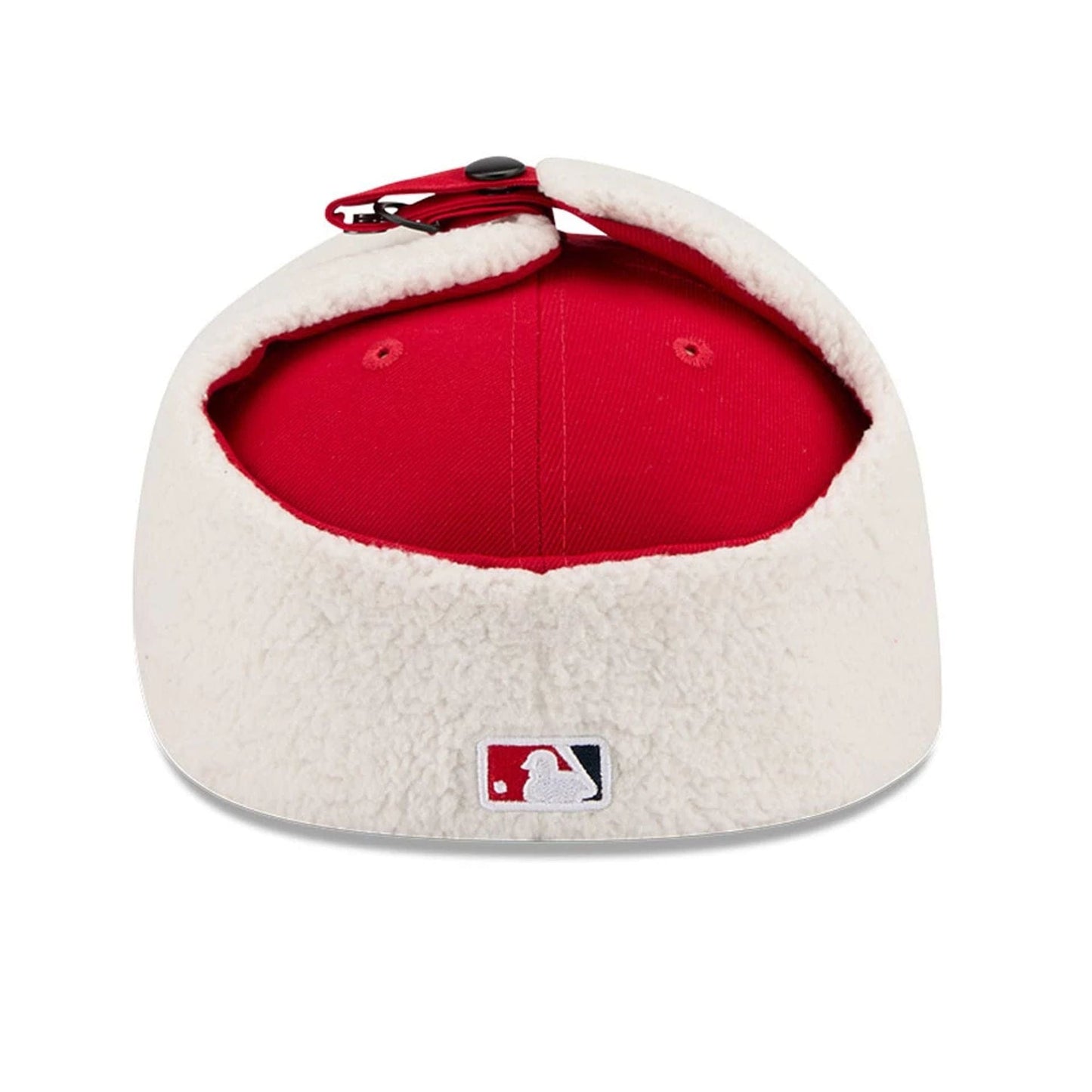This is a LA Angels MLB Classic Red Dogear 59FIFTY Fitted Cap 7