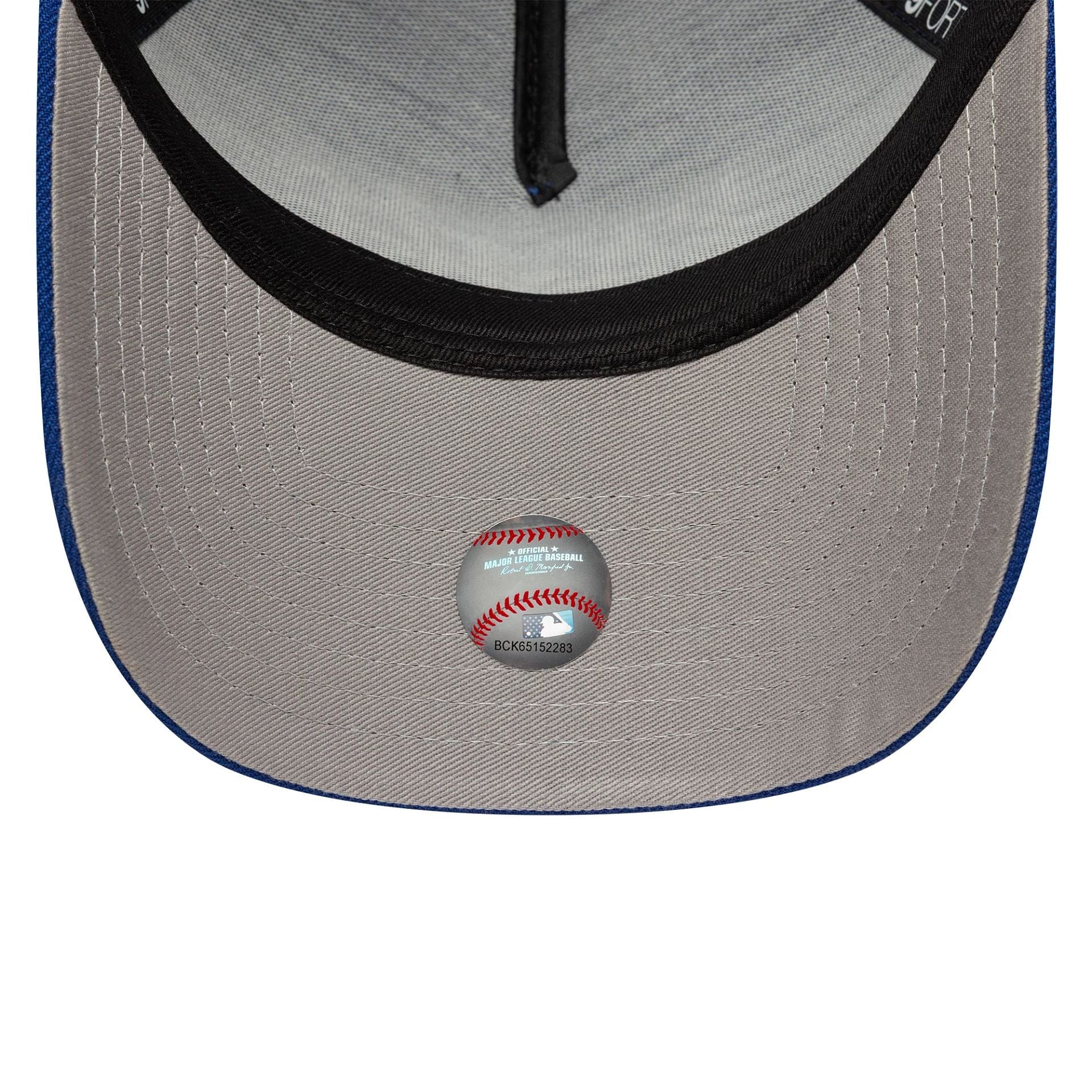 This is a LA Dodgers MLB Poly Kanji Blue 9FORTY A-Frame Adjustable Cap 2