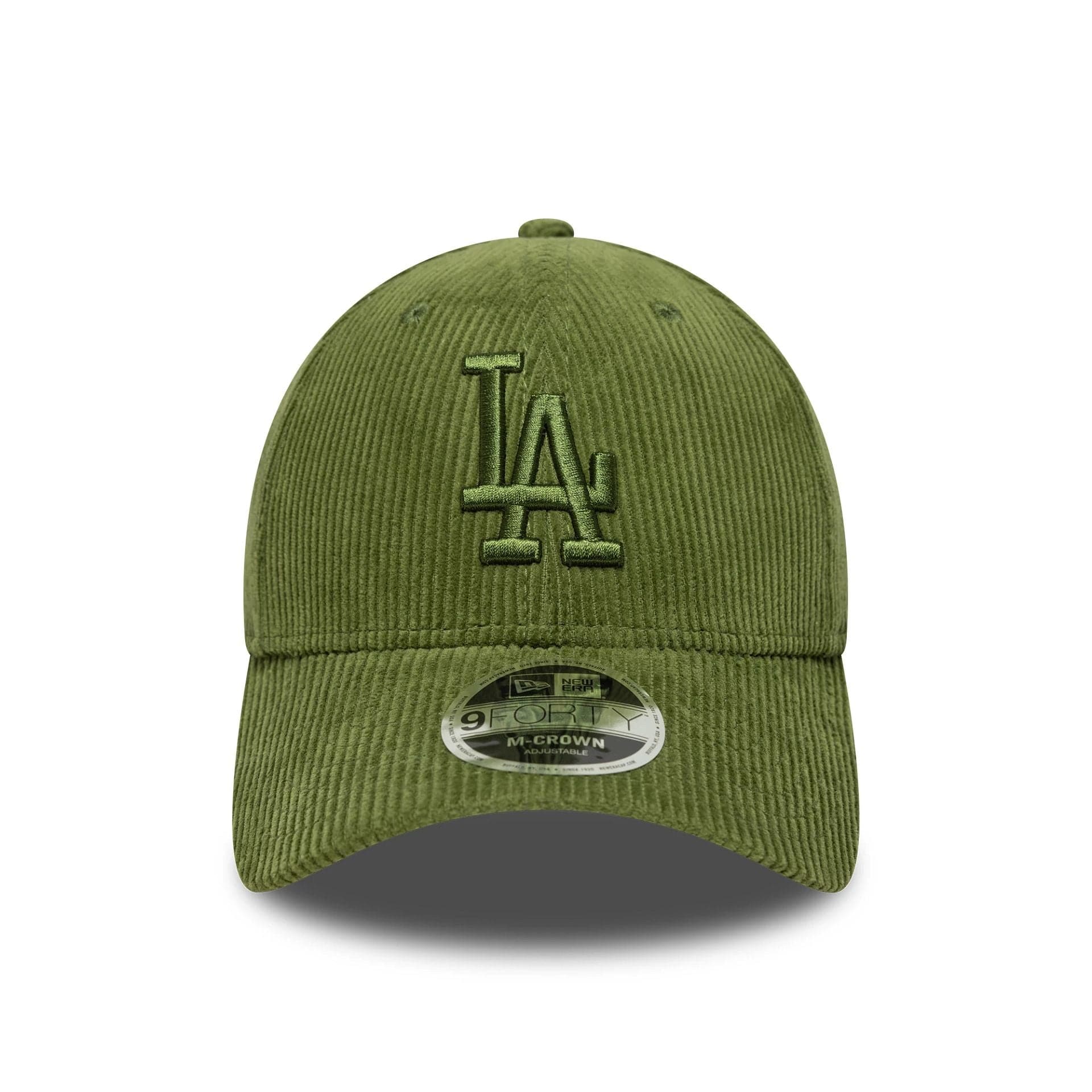 This is a LA Dodgers MLB Cord Dark Green 9FORTY M-Crown Adjustable Cap 2