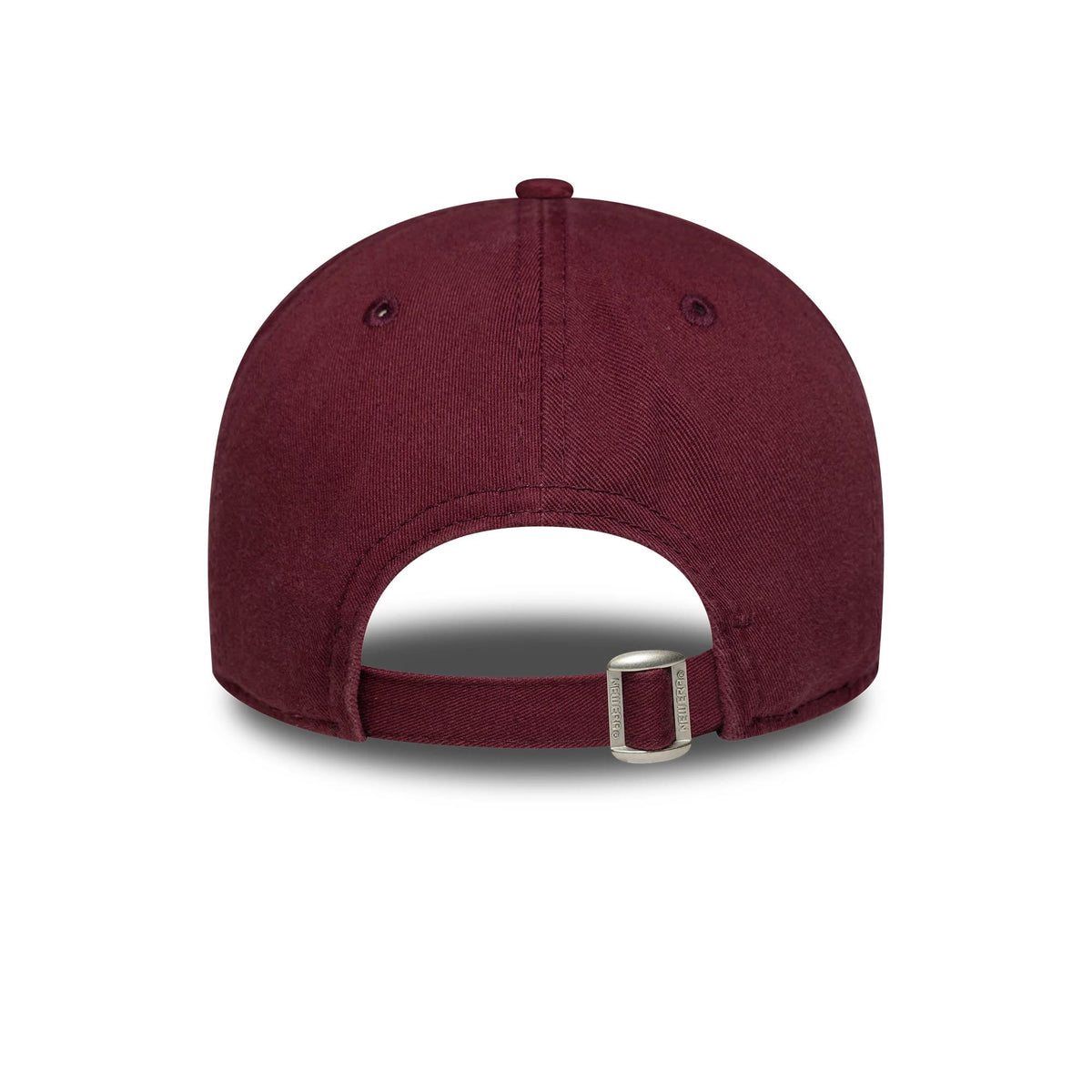 This is a Womens New Era Dark Red 9TWENTY A-Frame Adjustable Cap 4