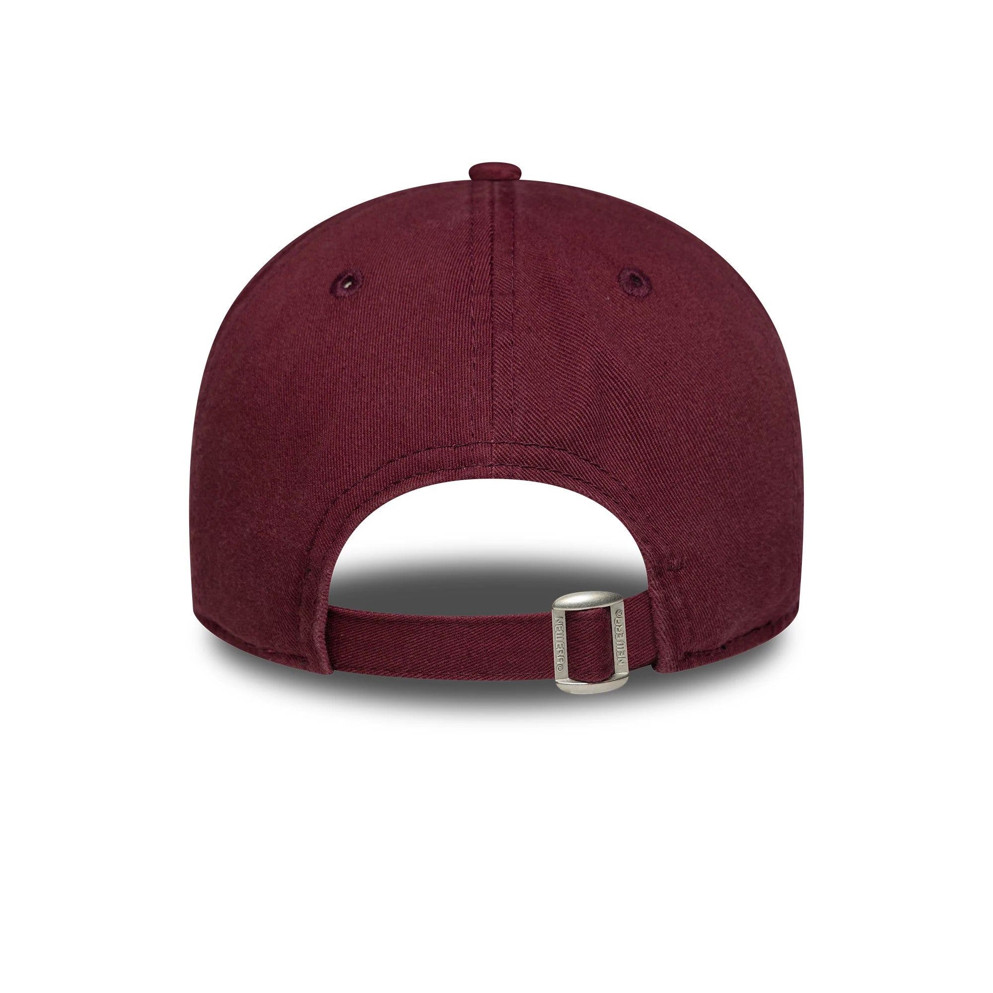 This is a Womens New Era Dark Red 9TWENTY A-Frame Adjustable Cap 4