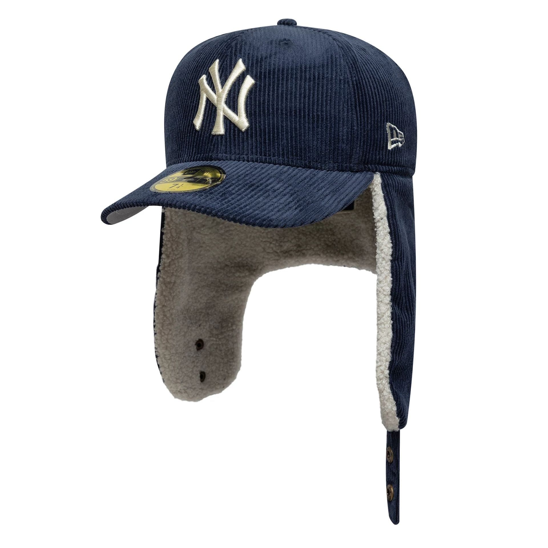 This is a New York Yankees MLB Cord Navy Dogear 59FIFTY Fitted Cap 2