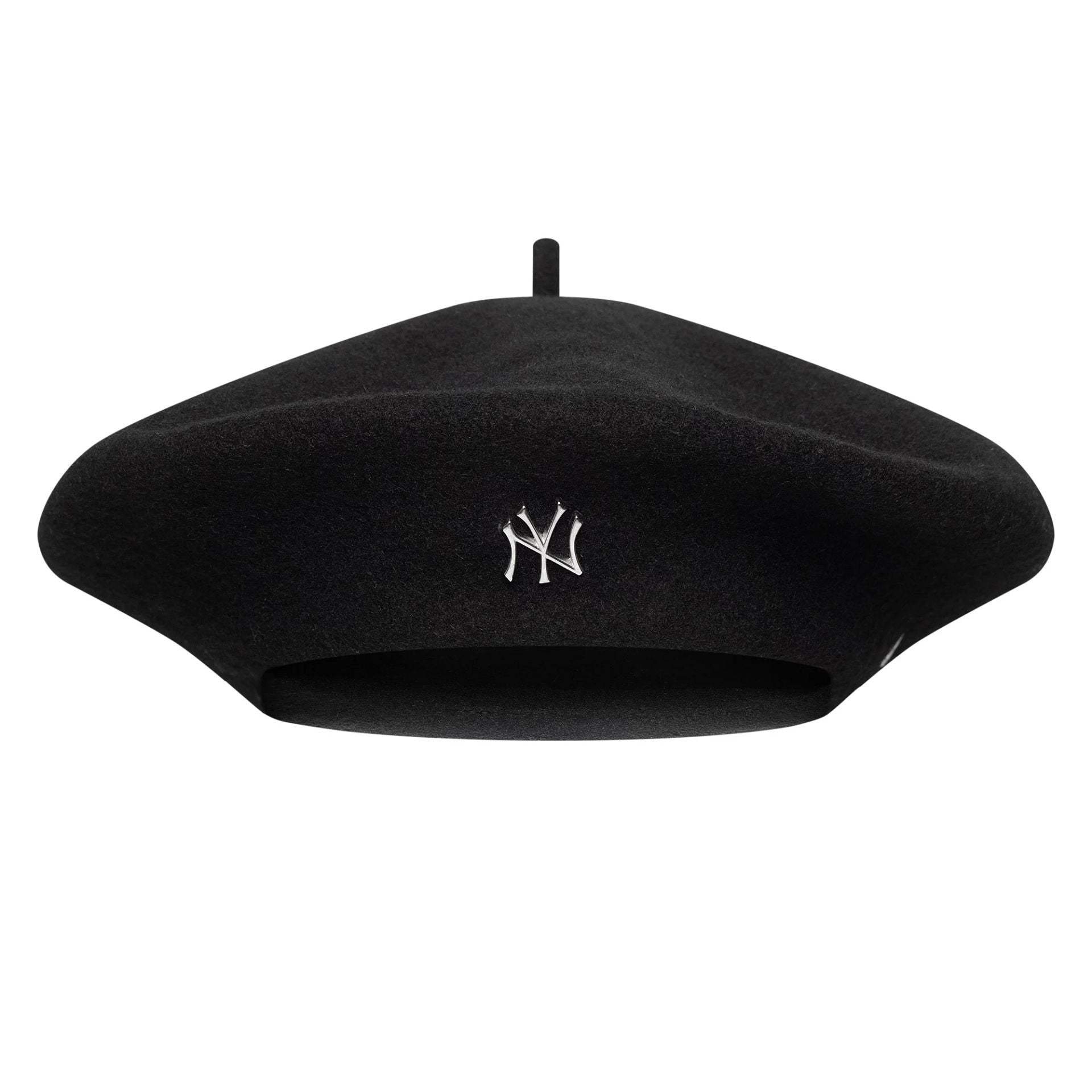 This is a New York Yankees Womens MLB Wool Pin Black Beret 2
