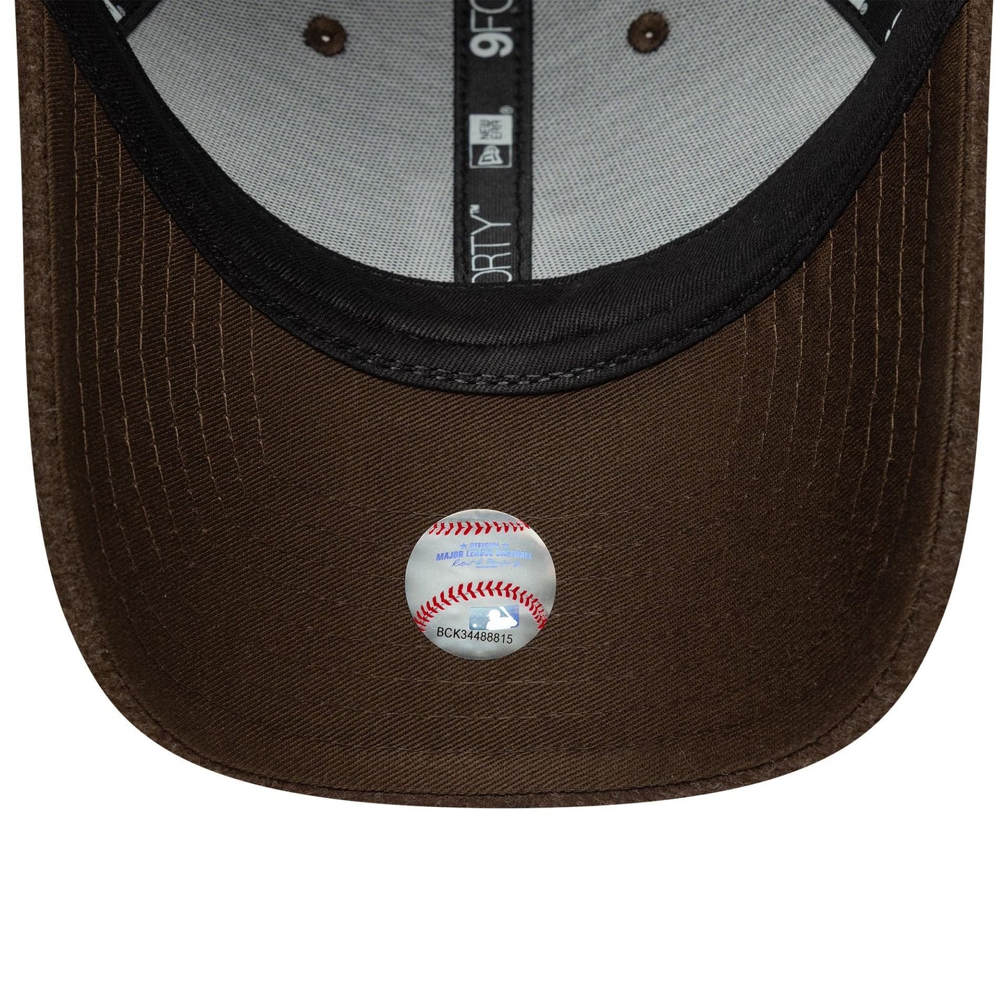 This is a Detroit Tigers MLB Melton Dark Brown 9FORTY Adjustable Cap 5