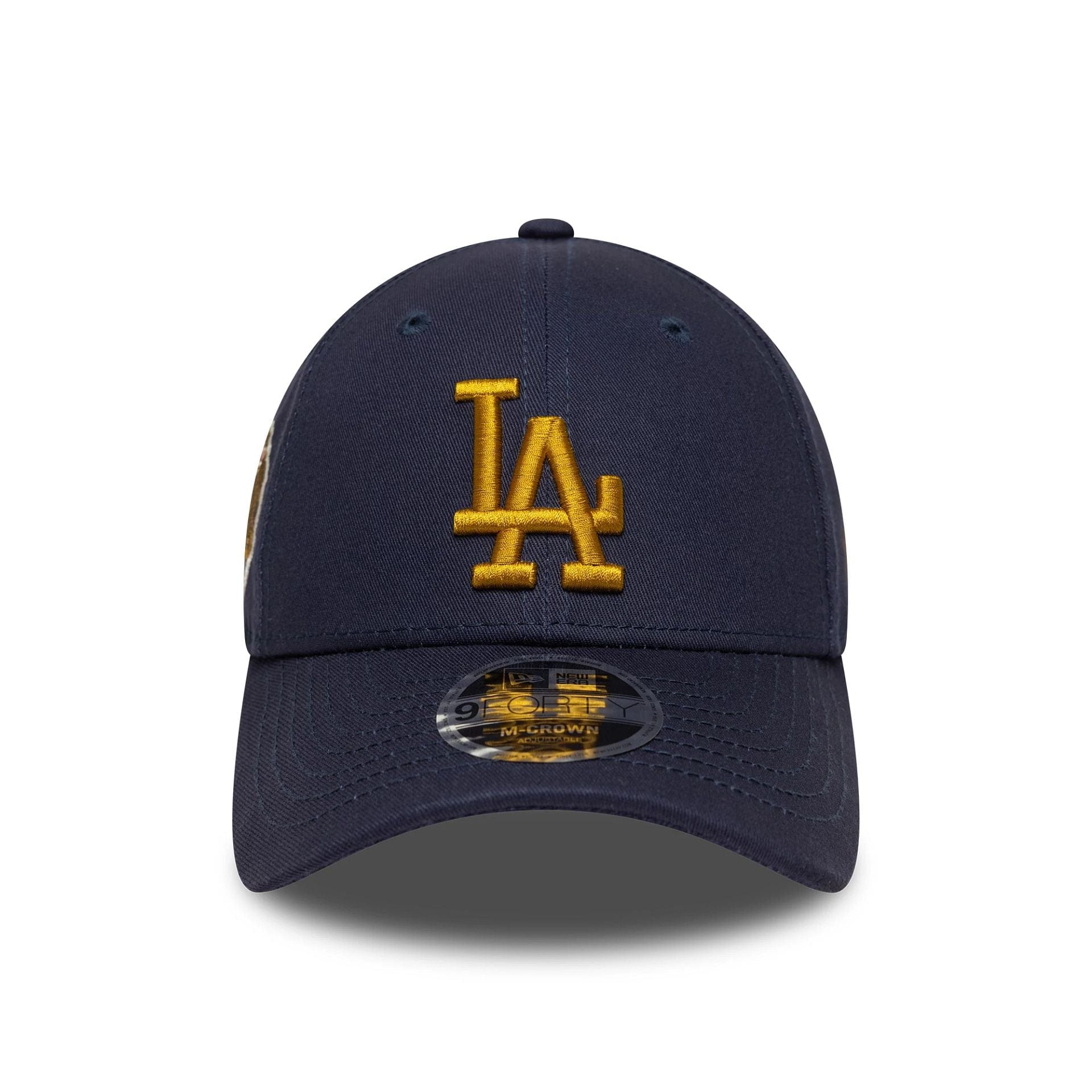 This is a LA Dodgers MLB World Series Patch Navy 9FORTY M-Crown Adjustable Cap 2
