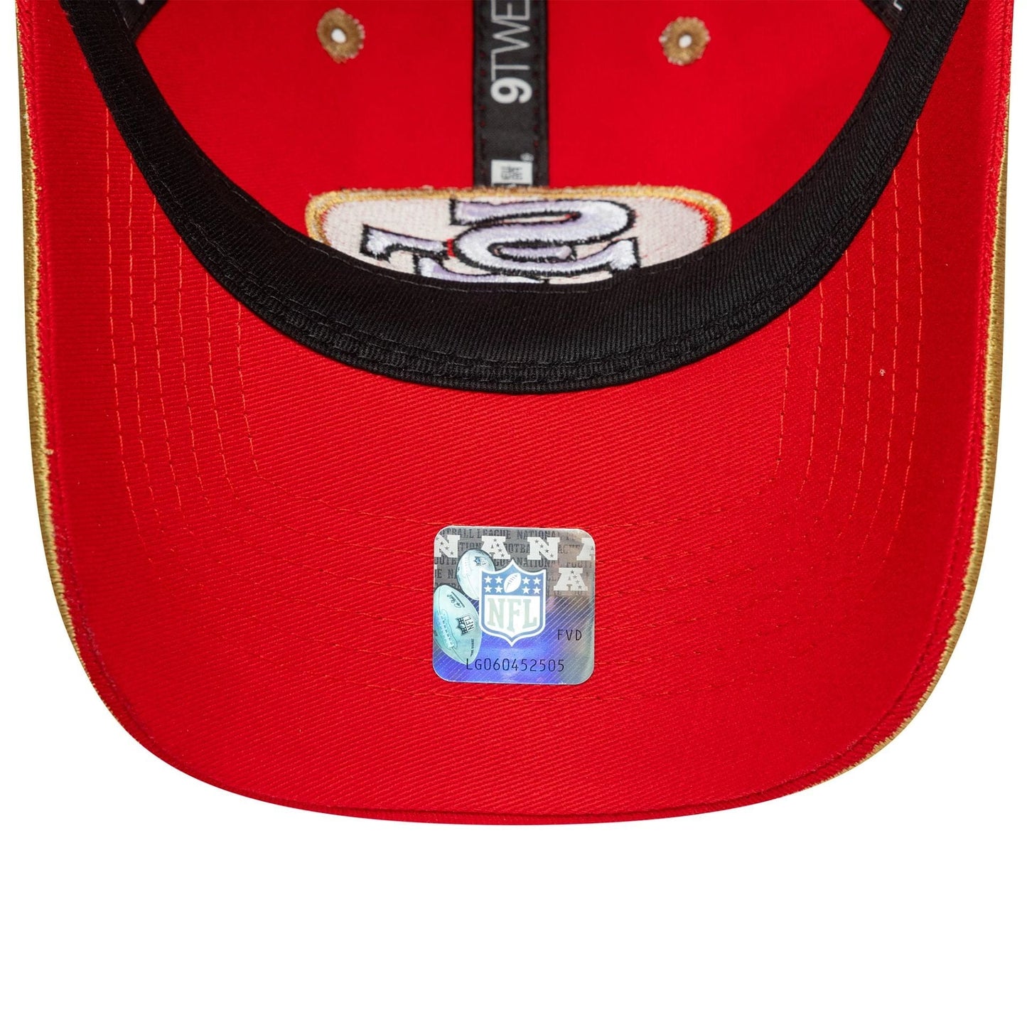 This is a San Francisco 49ers NFL Red 9TWENTY Adjustable Cap 6