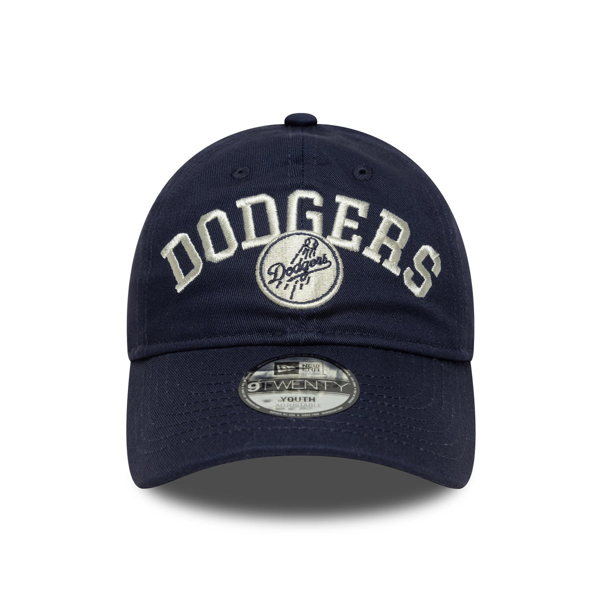 This is a LA Dodgers Youth MLB College Navy 9TWENTY Adjustable Cap 2