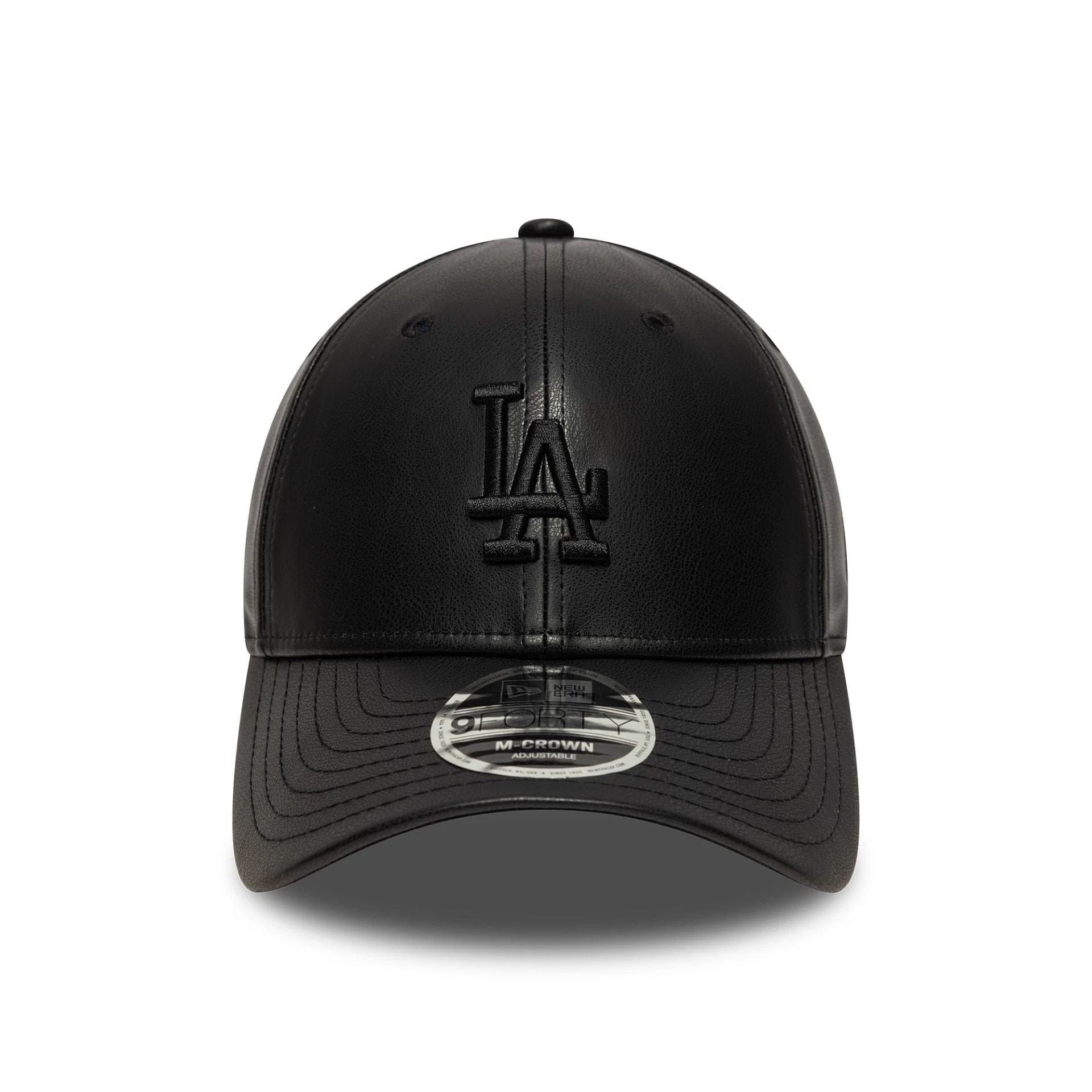This is a LA Dodgers MLB PU Black 9FORTY M-Crown Adjustable Cap 2