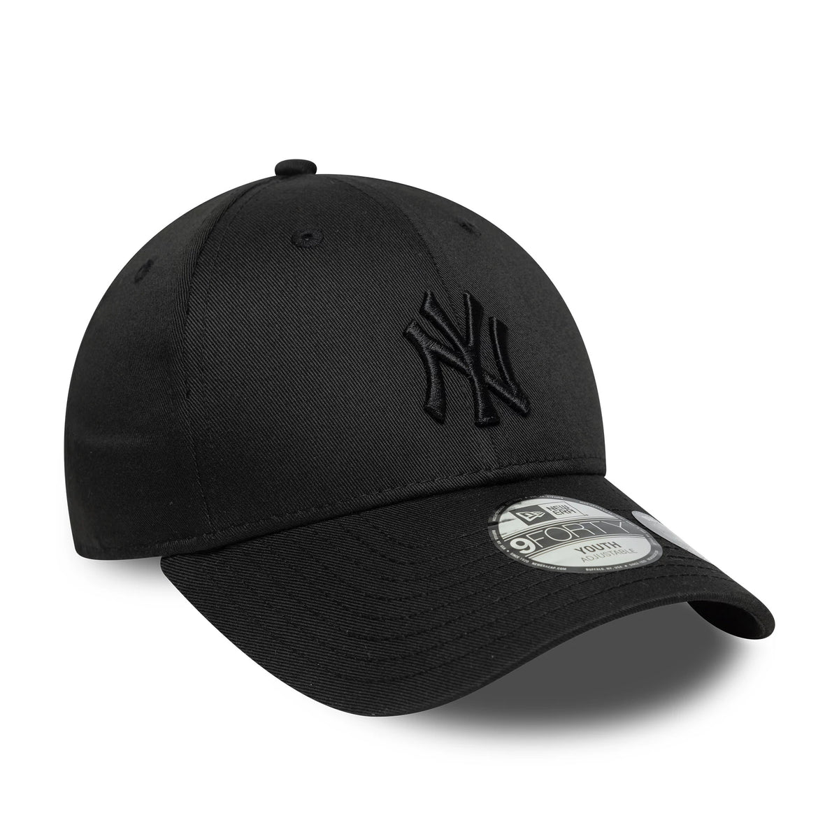 This is a New York Yankees Youth MLB Bow Back Black 9FORTY Adjustable Cap 4