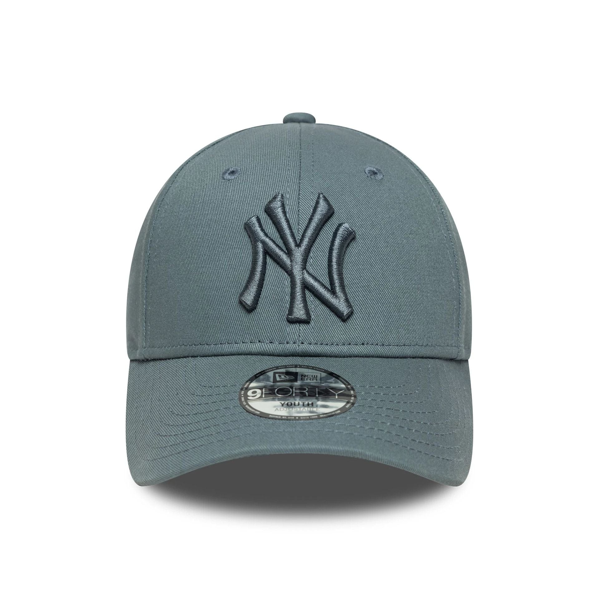 This is a New York Yankees Youth MLB League Essential Dark Grey 9FORTY Adjustable Cap 2