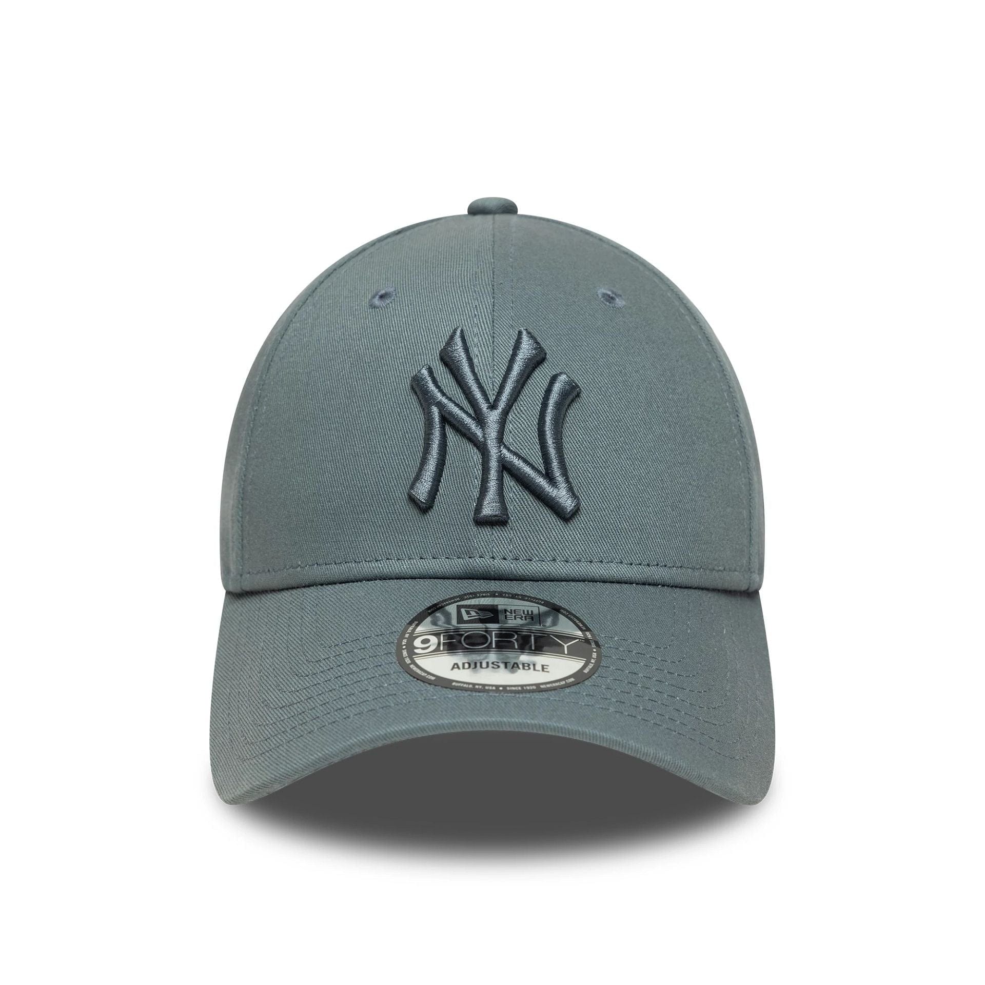 This is a New York Yankees MLB League Essential Dark Grey 9FORTY Adjustable Cap 2