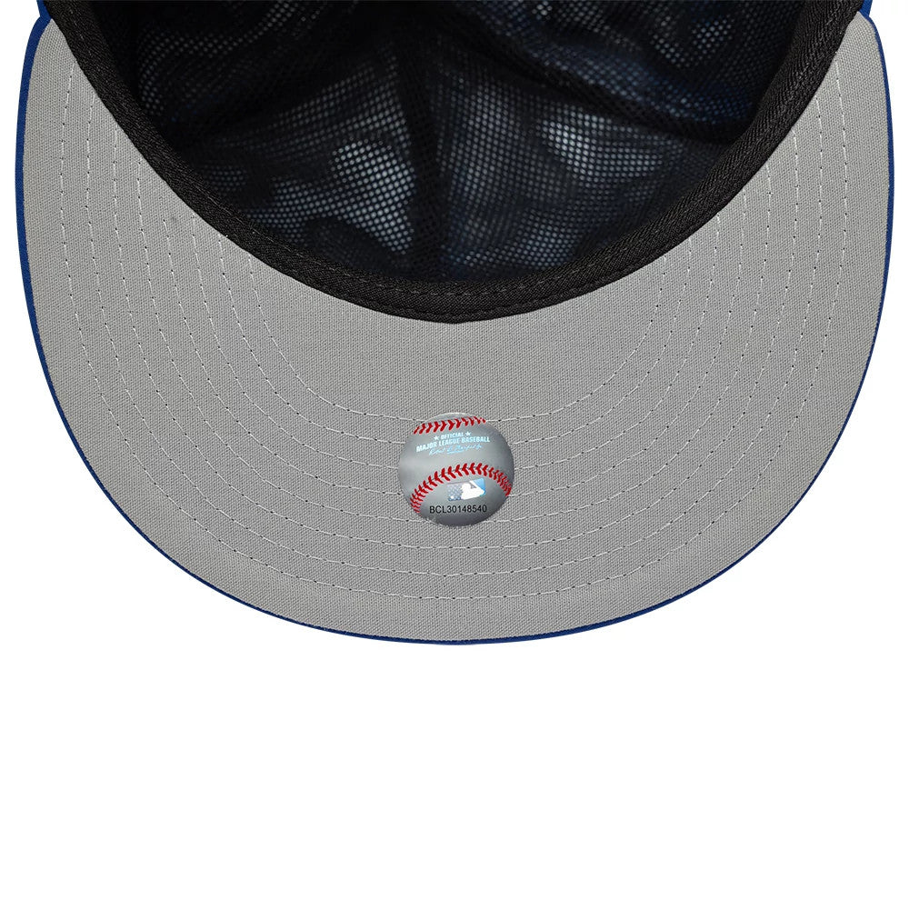 This is a New York Mets MLB Gore-Tex Blue 59FIFTY Fitted Cap 2