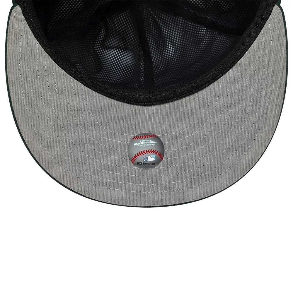 This is a Athletics MLB Gore-Tex Dark Green 59FIFTY Fitted Cap 2