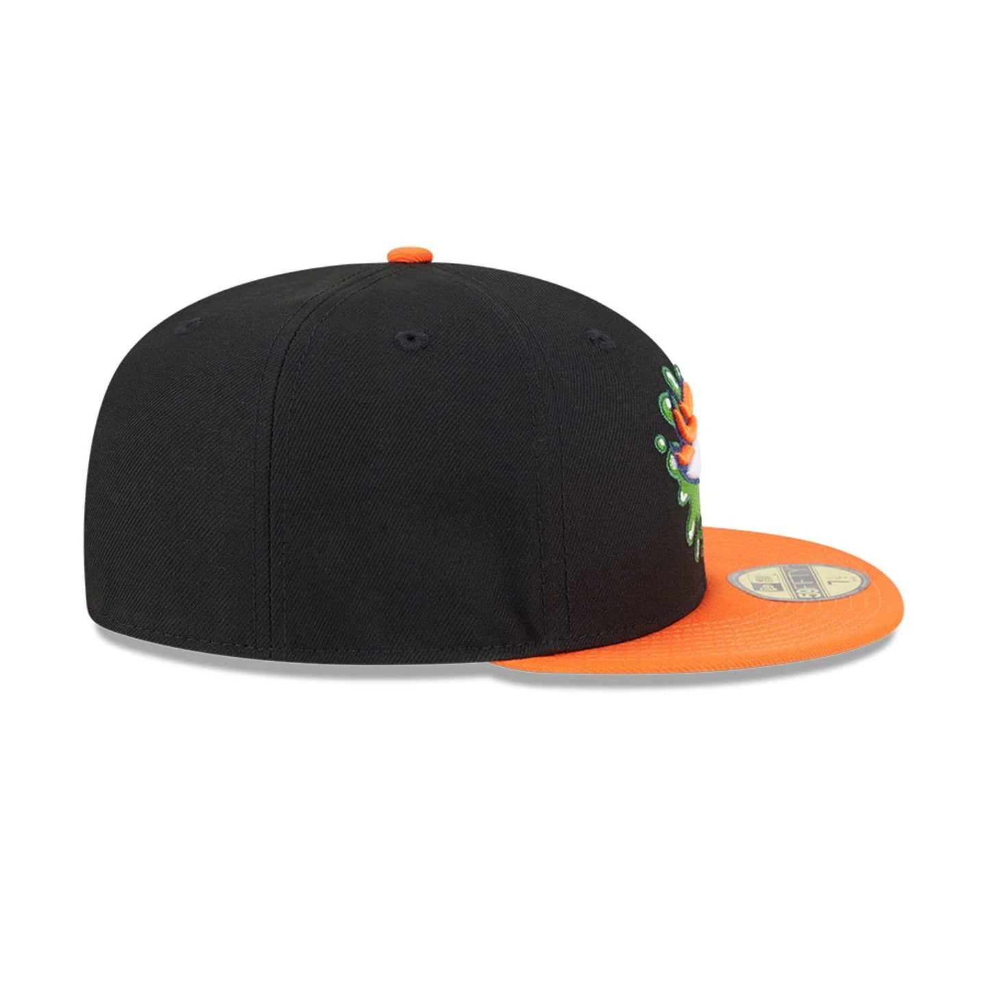 Pictured is this Denver Broncos NFL x Nickelodeon black 59FIFTY Fitted cap. 7