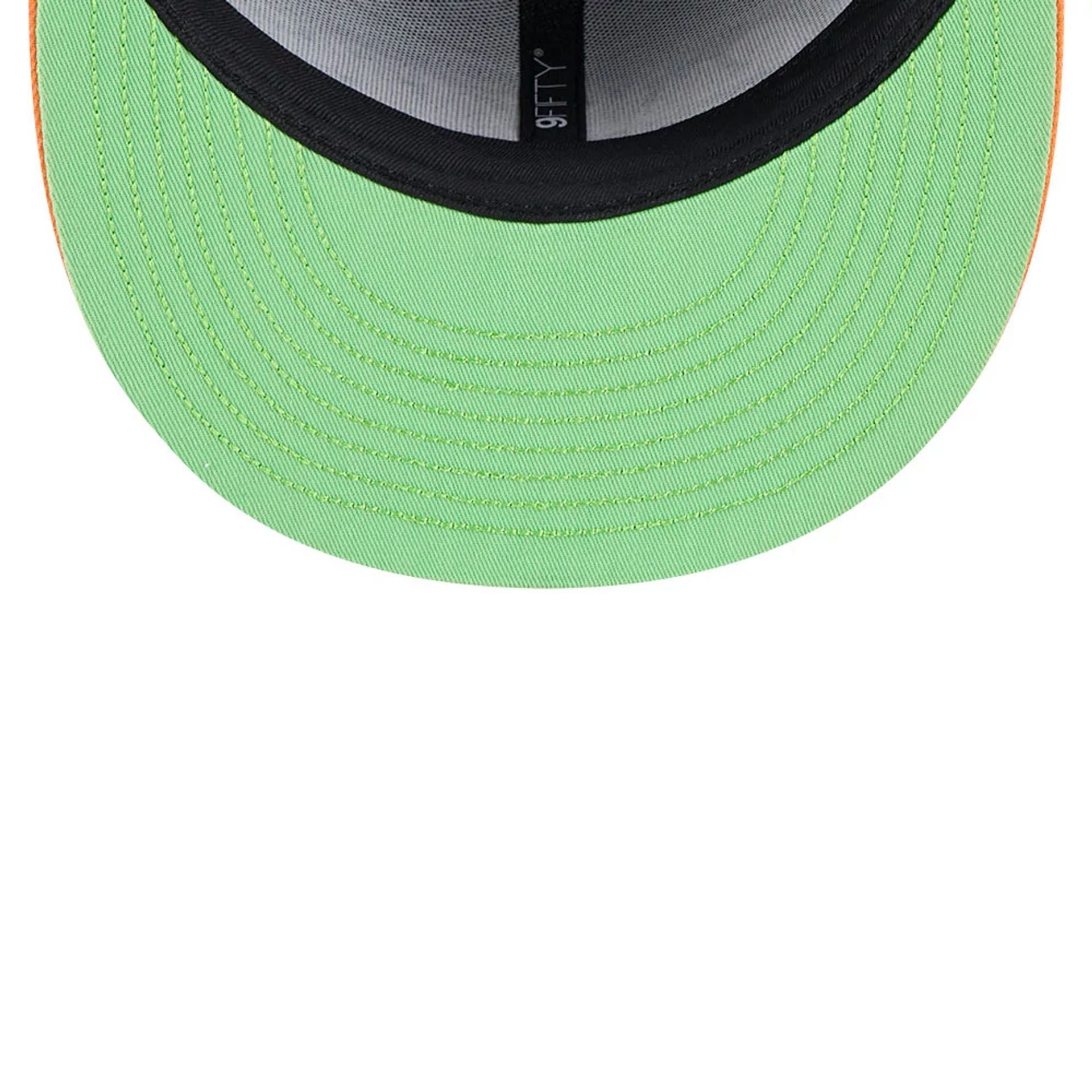 Pictured is this Las Vegas Raiders NFL x Nickelodeon black 9FIFTY Snapback cap. 2