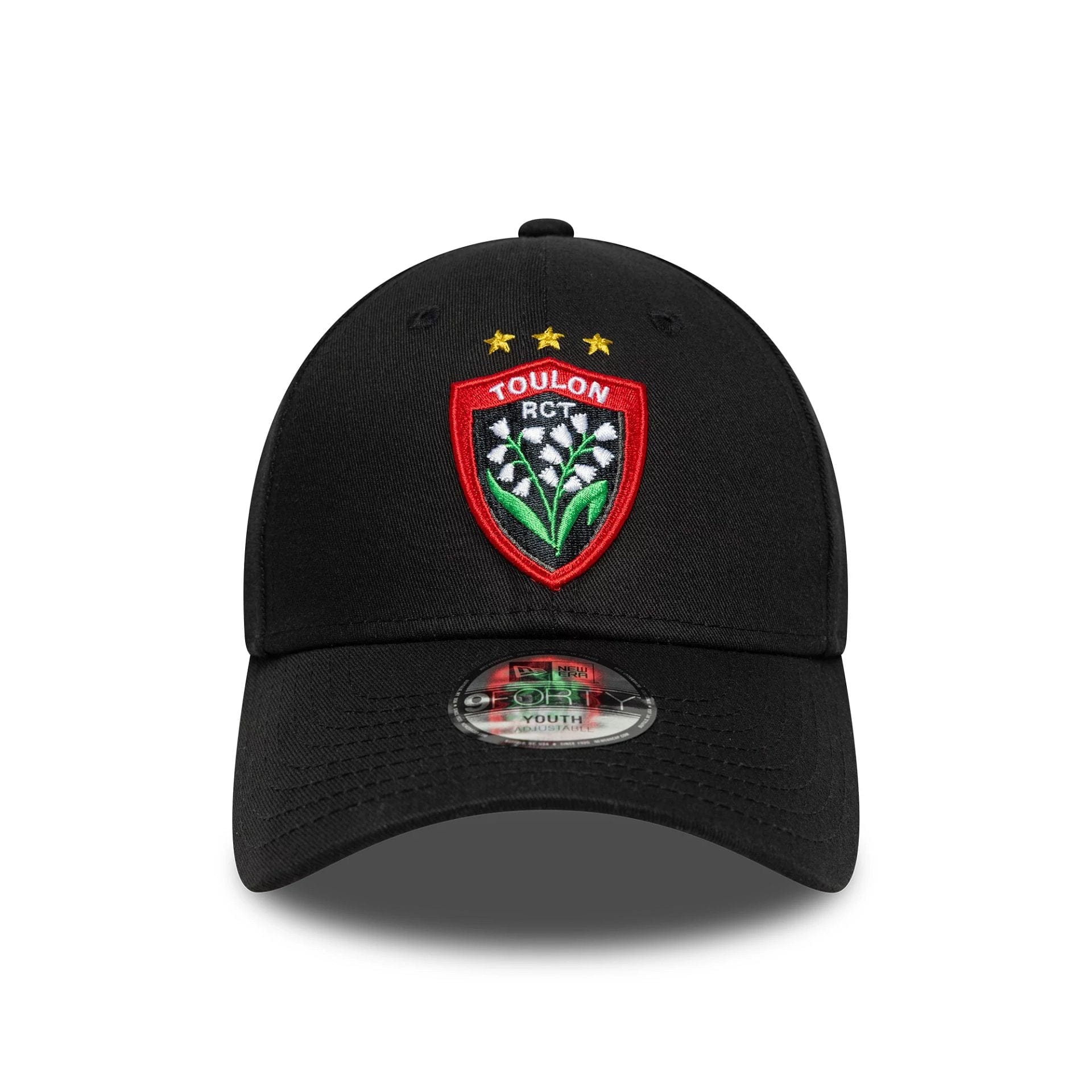 This is a RC Toulonnais Youth Core Black 9FORTY Adjustable Cap 2