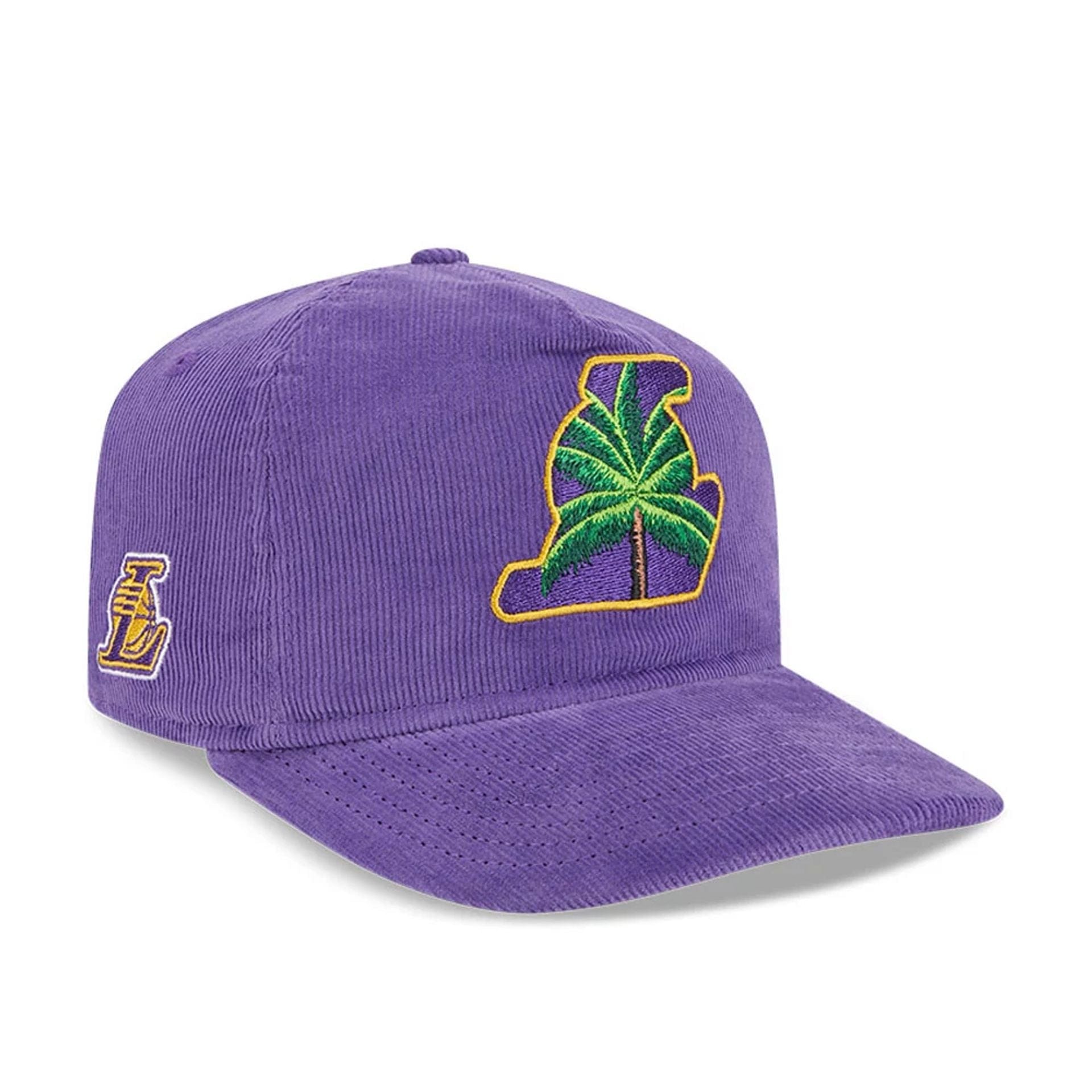 This is a LA Lakers NBA City Icon Purple 19TWENTY Adjustable Cap 1