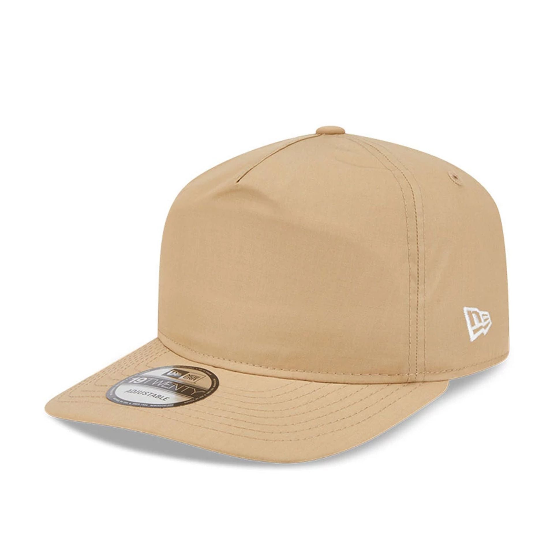 This is a New Era Open Brown 19TWENTY Adjustable Cap 1