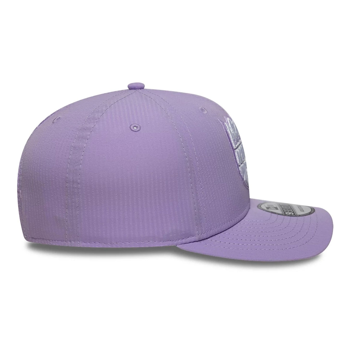 This is a Sacramento Kings Pastel Crepe Purple 9SEVENTY Stretch Snap Adjustable Cap 7