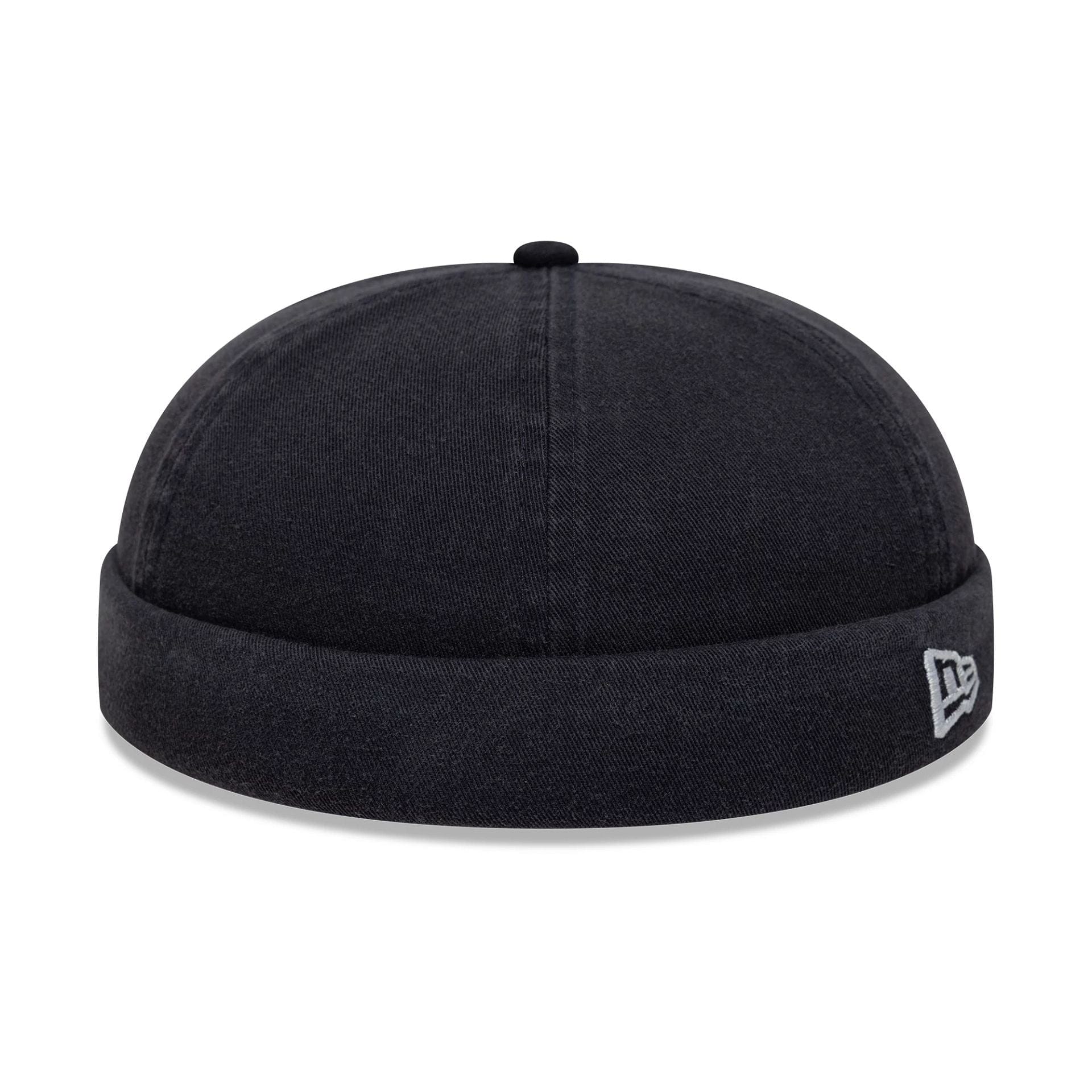 This is a New Era Washed Cotton Navy Docker Adjustable Hat 1