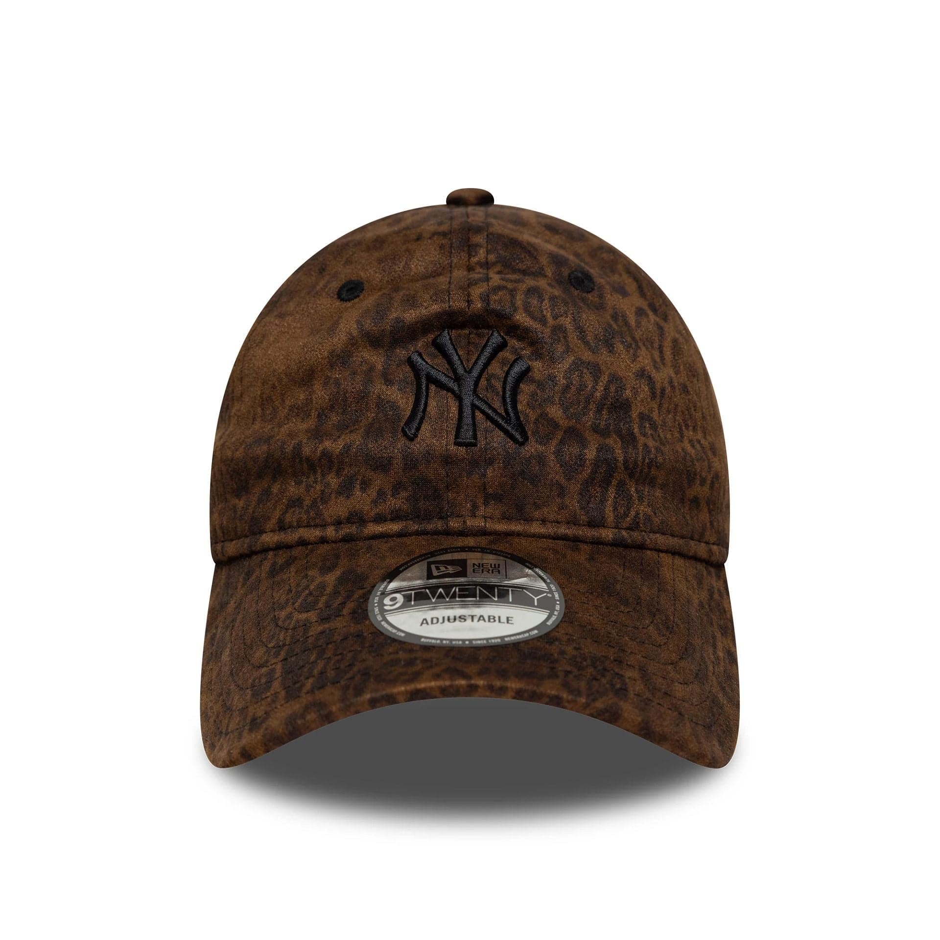 This is a New York Yankees MLB Leopard Black 9TWENTY Adjustable Cap 2