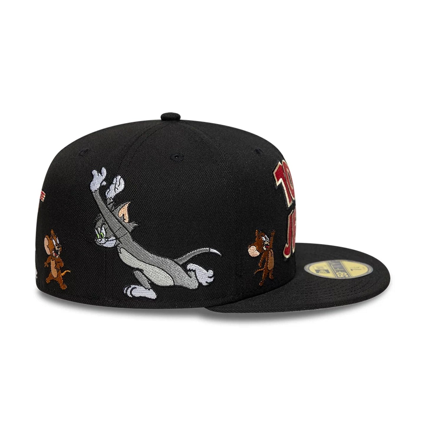 This is a Tom & Jerry Warner Brothers 85th Anniversary Black 59FIFTY Fitted Cap 7