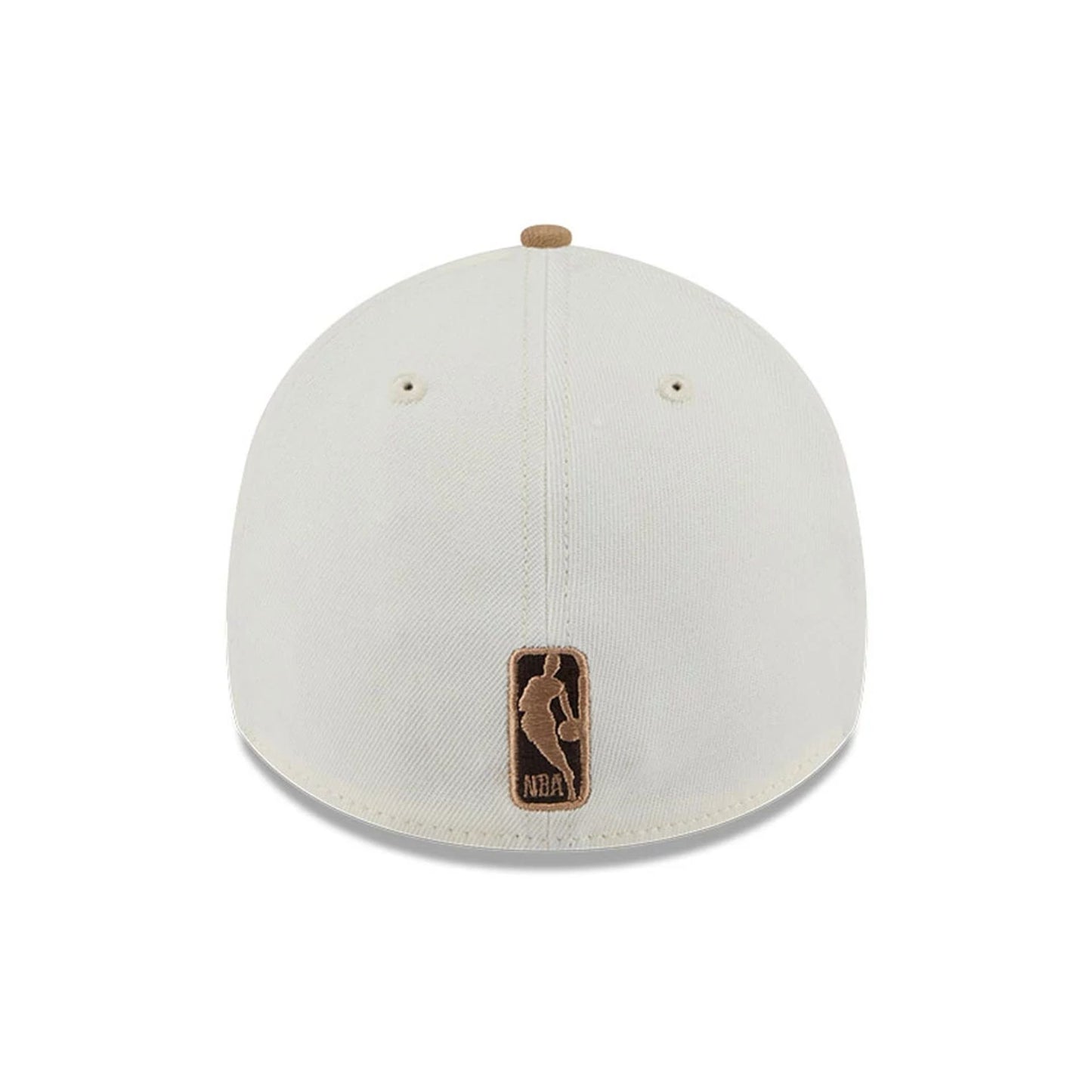 Pictured is this NBA Sandy Bay Chicago Bulls 39THIRTY A-Frame Stretch Fit cap in white. 7
