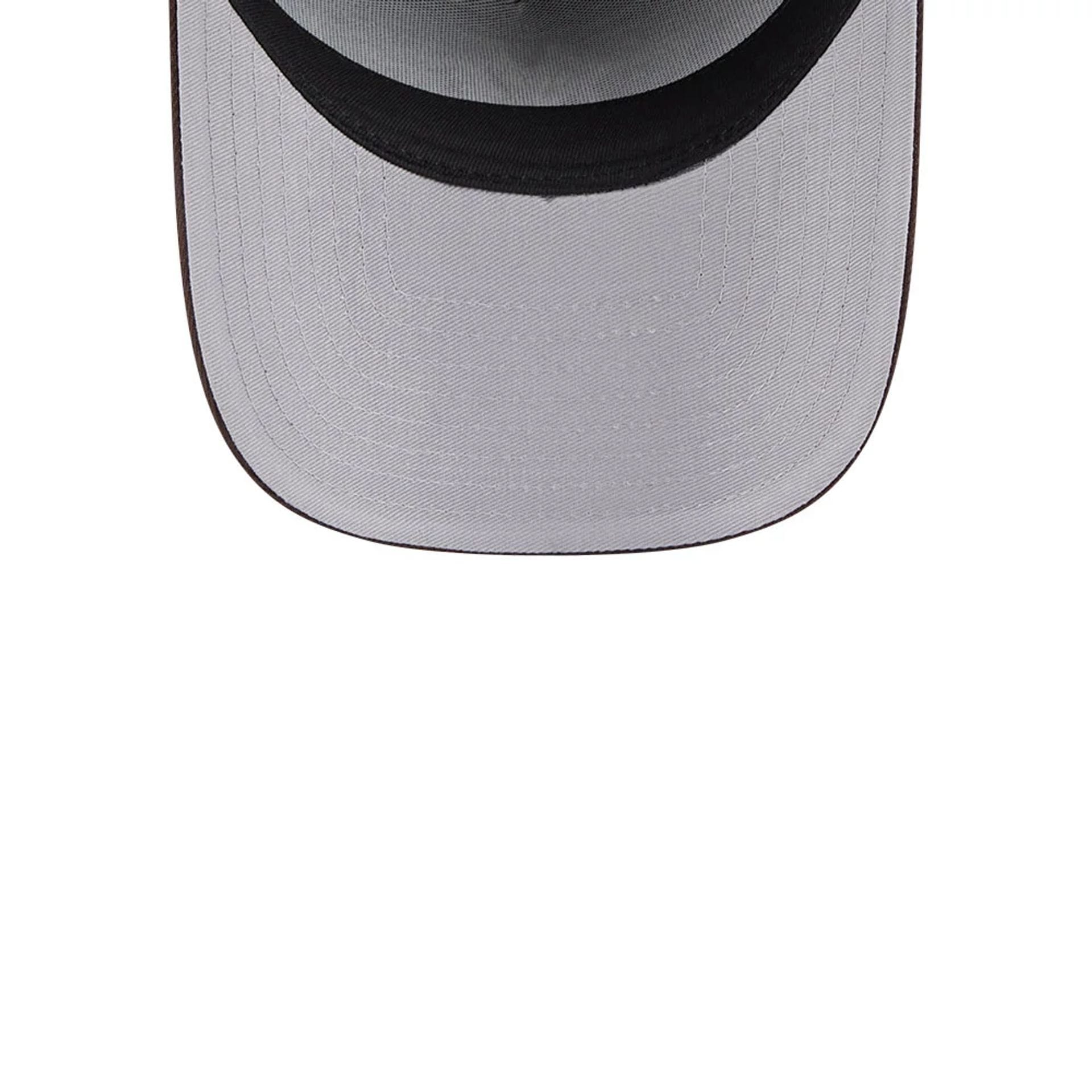 This is a New York Yankees MLB Metallic Dark Brown 9FIFTY A-Frame Snapback Adjustable Cap 2