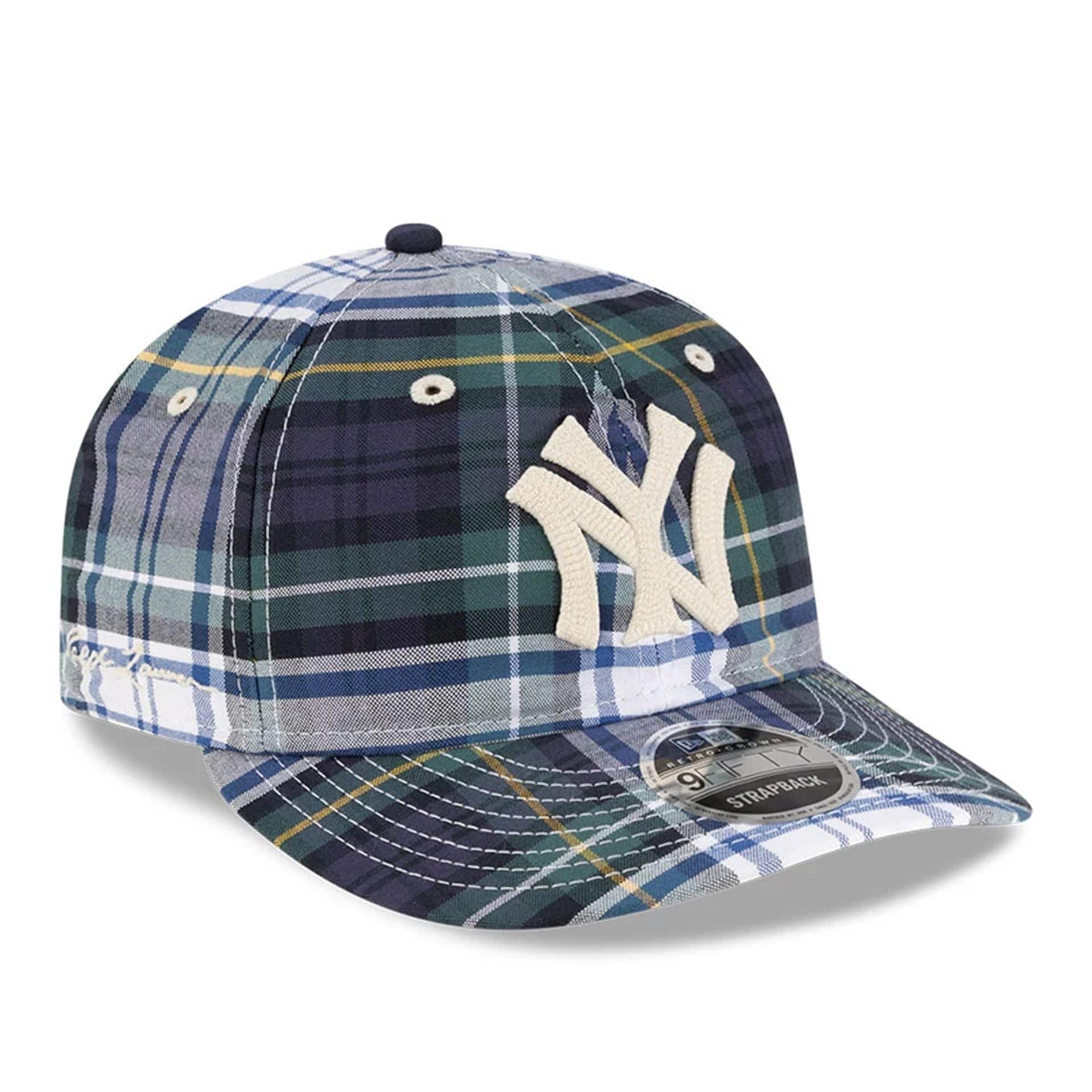 This is a New York Yankees Ralph Lauren x MLB Open Green Retro Crown 9FIFTY Adjustable Cap 1