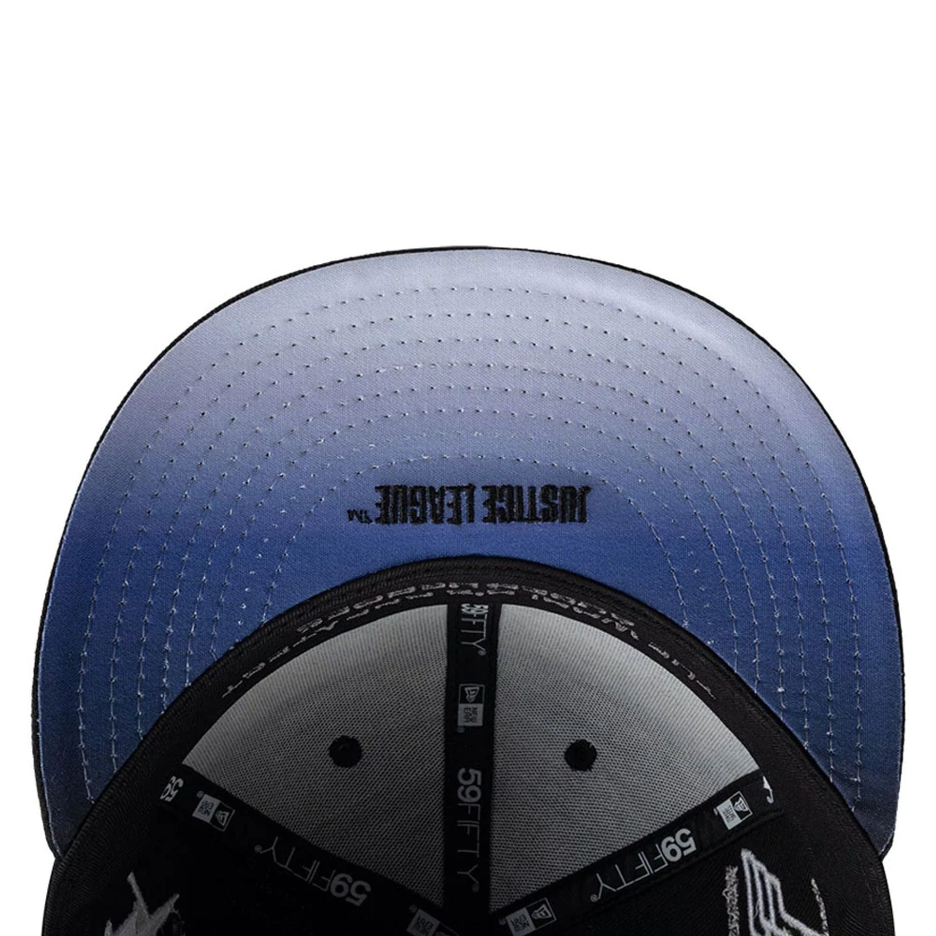 This is a Justice League Of America Black 59FIFTY Fitted Cap 2