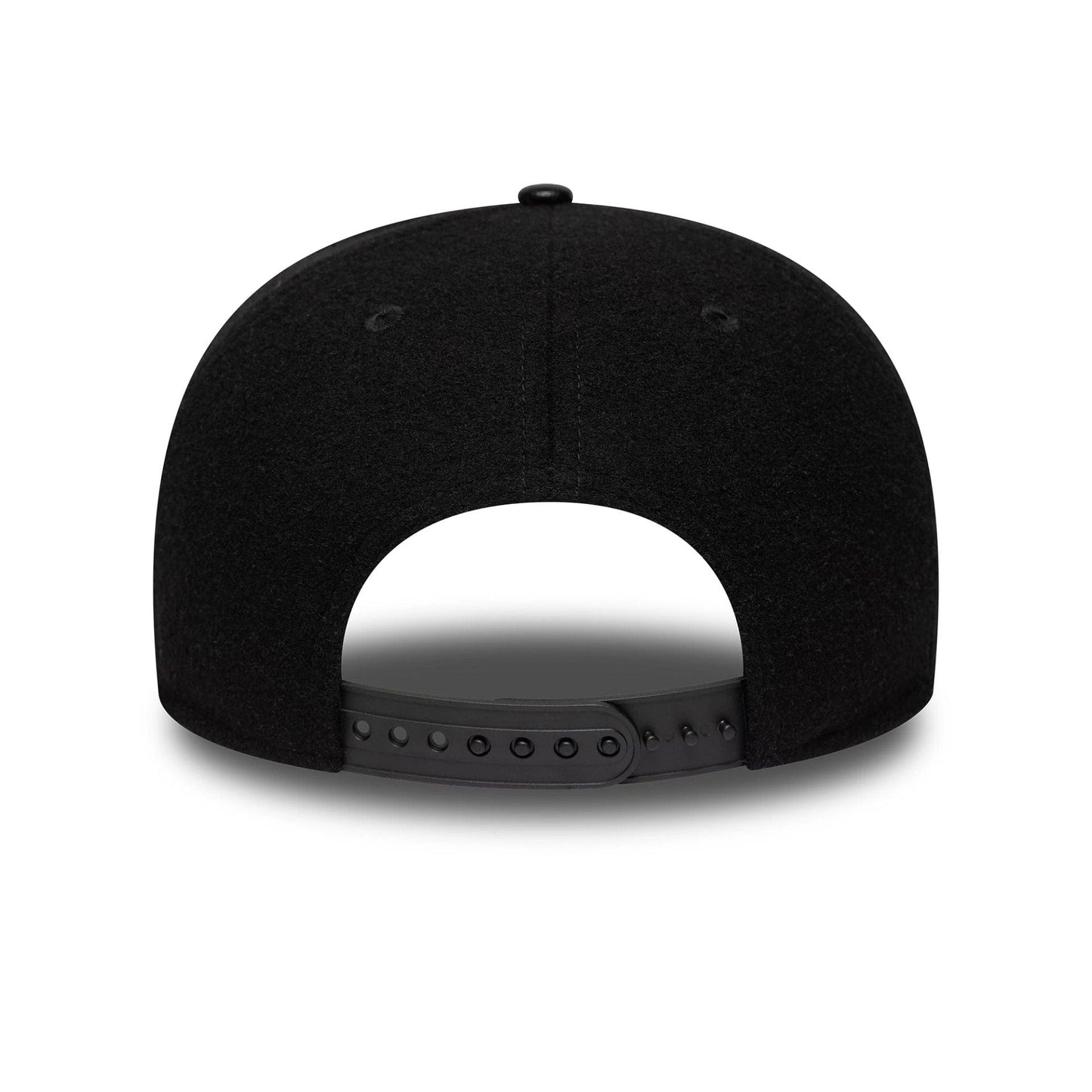 This is a New York Yankees Wool Letterman Black 9FIFTY A-Frame Snapback Adjustable Cap 7