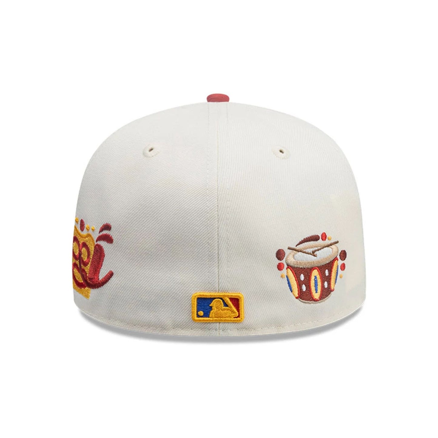 This is a LA Dodgers MLB City Element Colombia Cream 59FIFTY Fitted Cap 7