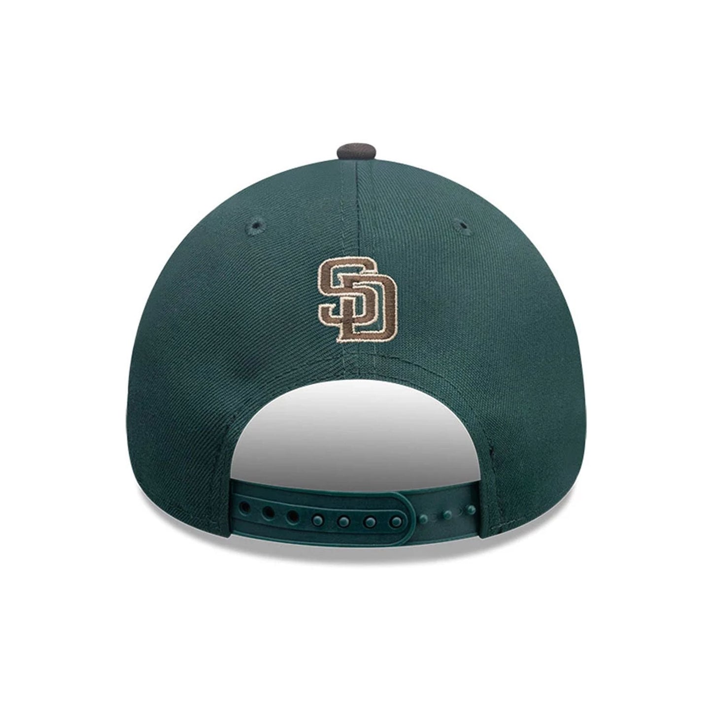 This is a San Diego Padres MLB City Element Guatemala Dark Green 9FORTY Adjustable Cap 5