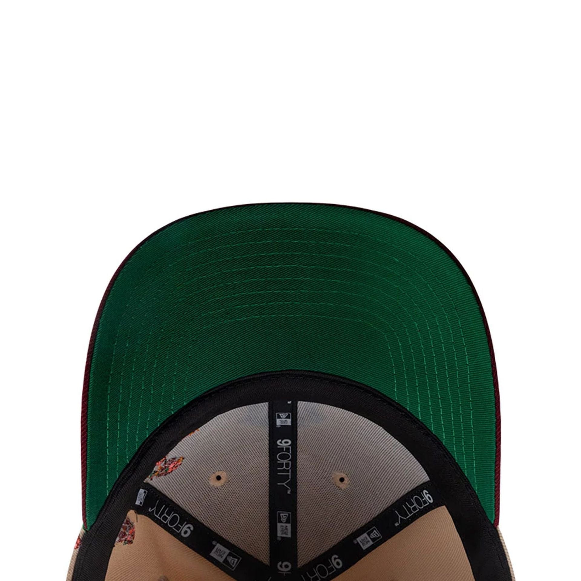 This is a New York Yankees MLB City Element Puerto Rico Pastel Orange 9FORTY Adjustable Cap 2