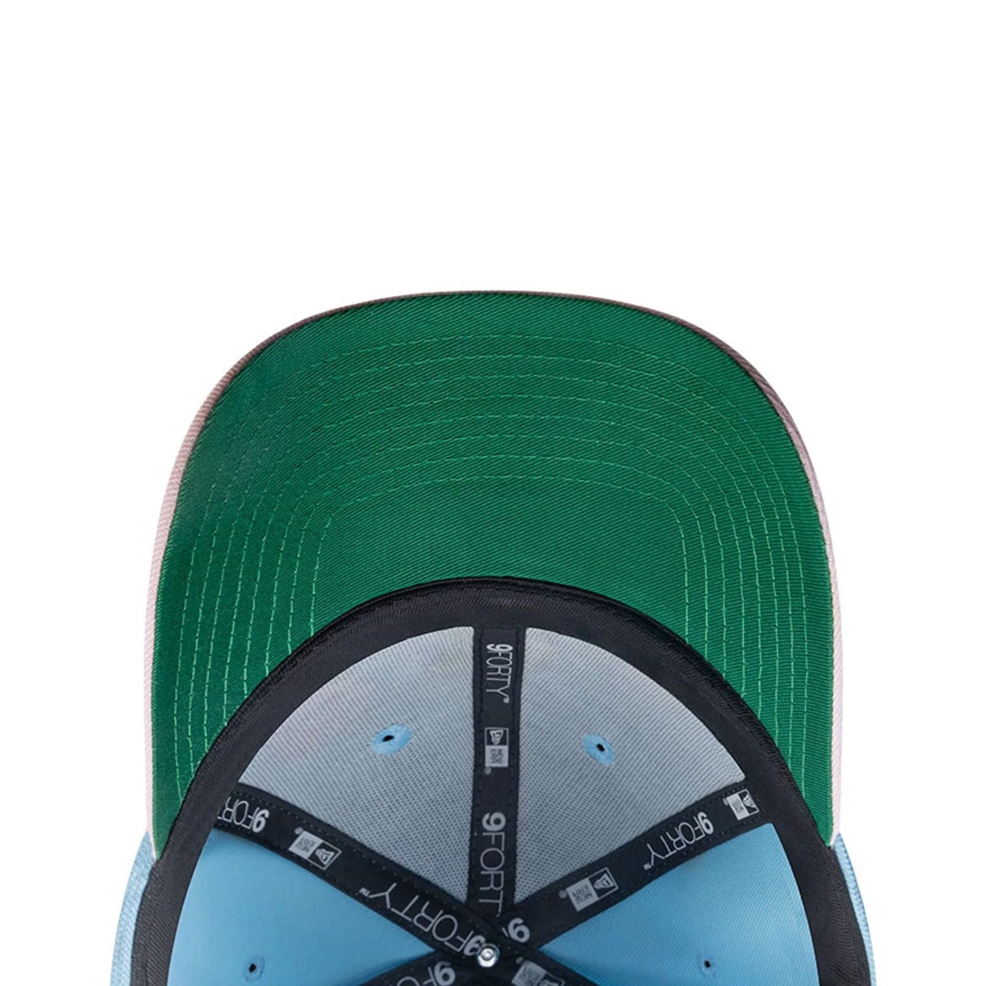 This is a New York Yankees MLB City Element Dominican Republic Pastel Blue 9FORTY Adjustable Cap 2