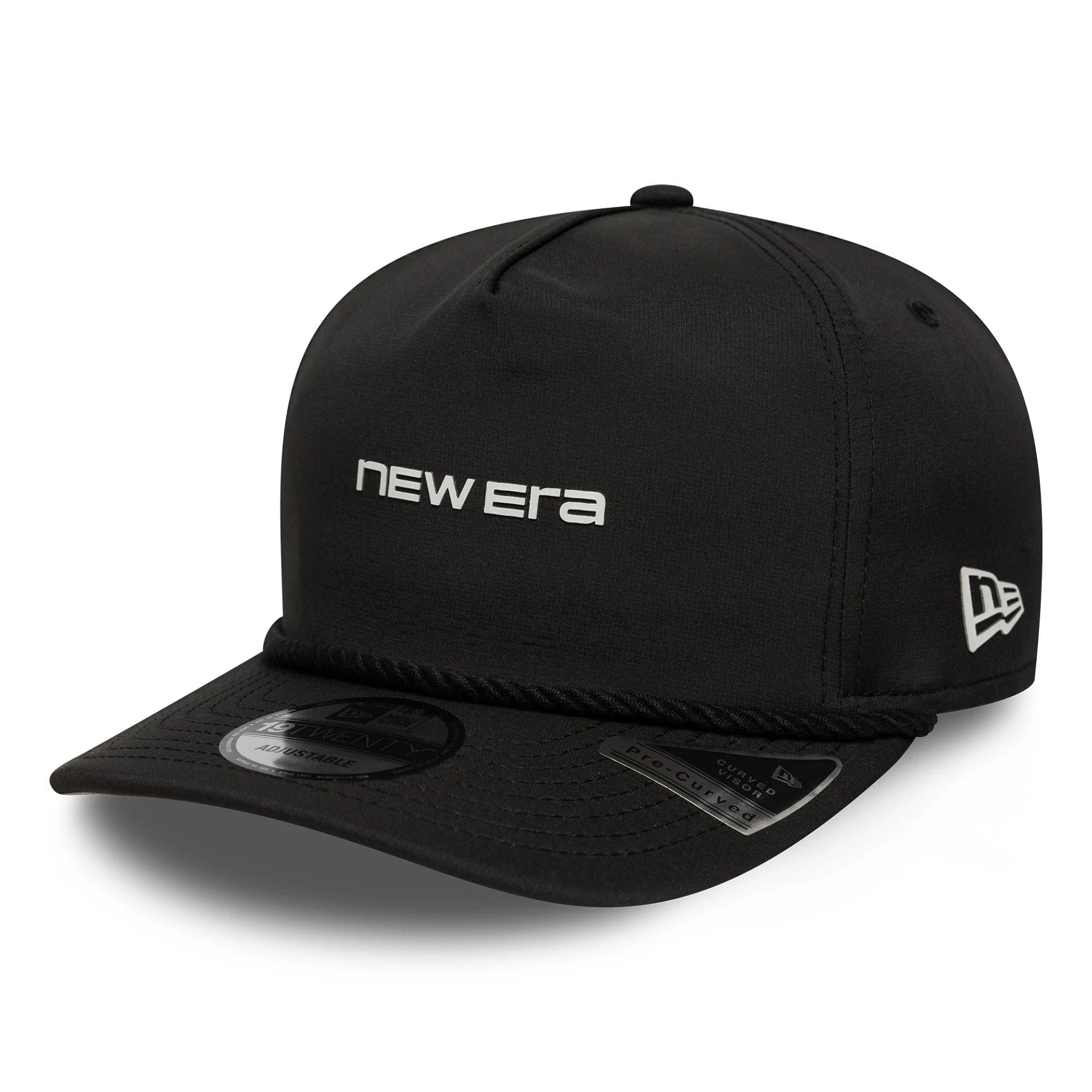 This is a New Era Black 19TWENTY Adjustable Cap 1