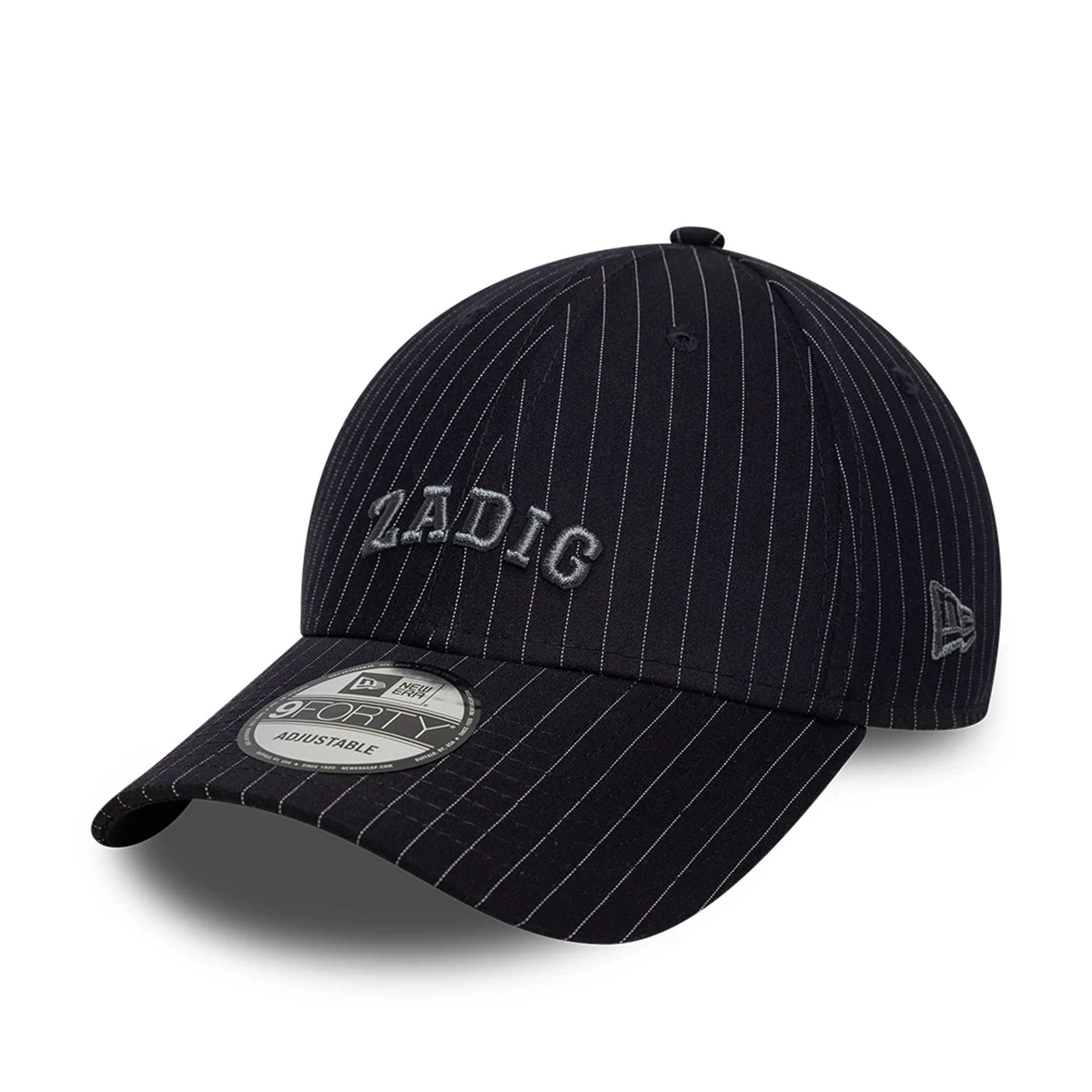 This is a New Era X Zadig & Voltaire Navy 9FORTY Adjustable Cap 1