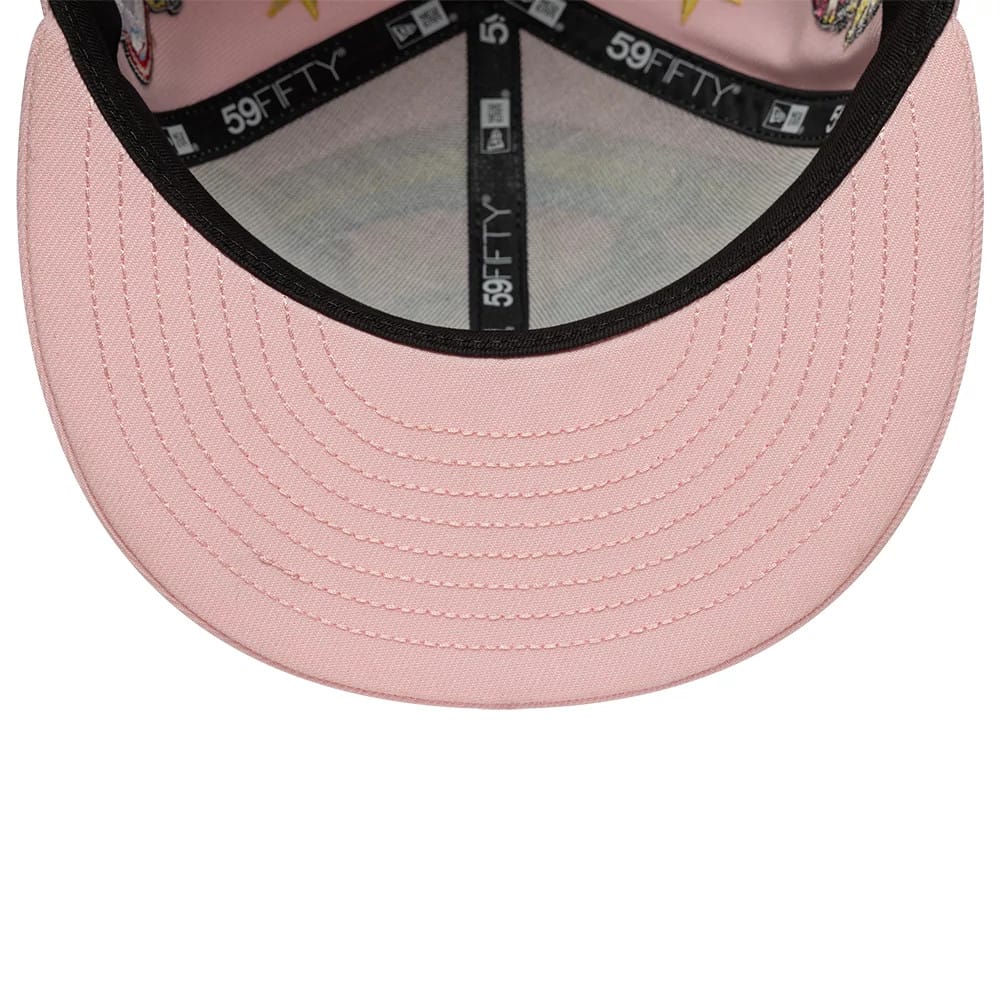 This is a New Era x Kenzo Pastel Pink 59FIFTY Fitted Cap 7