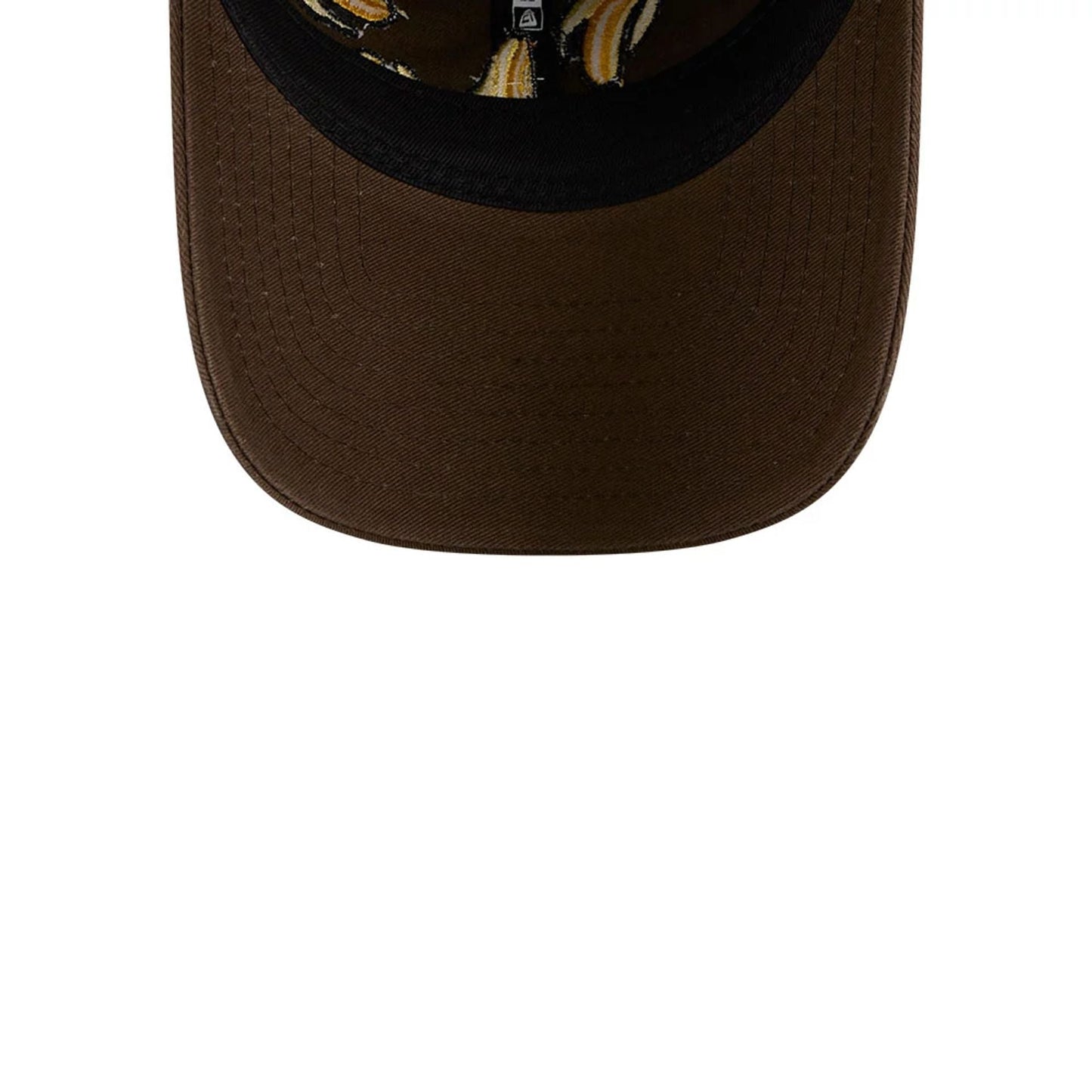 This is a New Era Bananas Dark Brown 9TWENTY Adjustable Cap 7