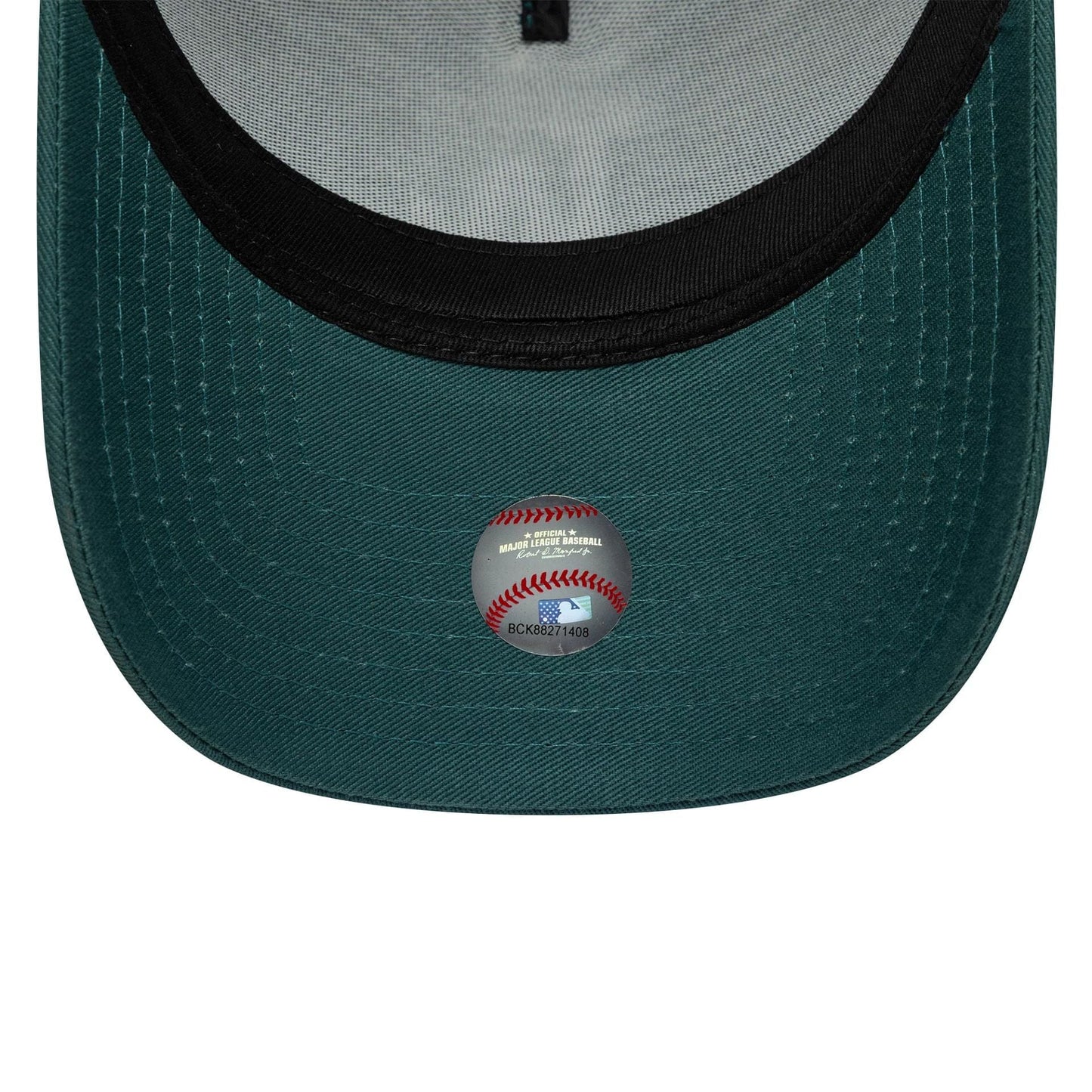 Pictured is this MLB League Essential LA Dodgers 9FORTY A-Frame Trucker in dark green. 5