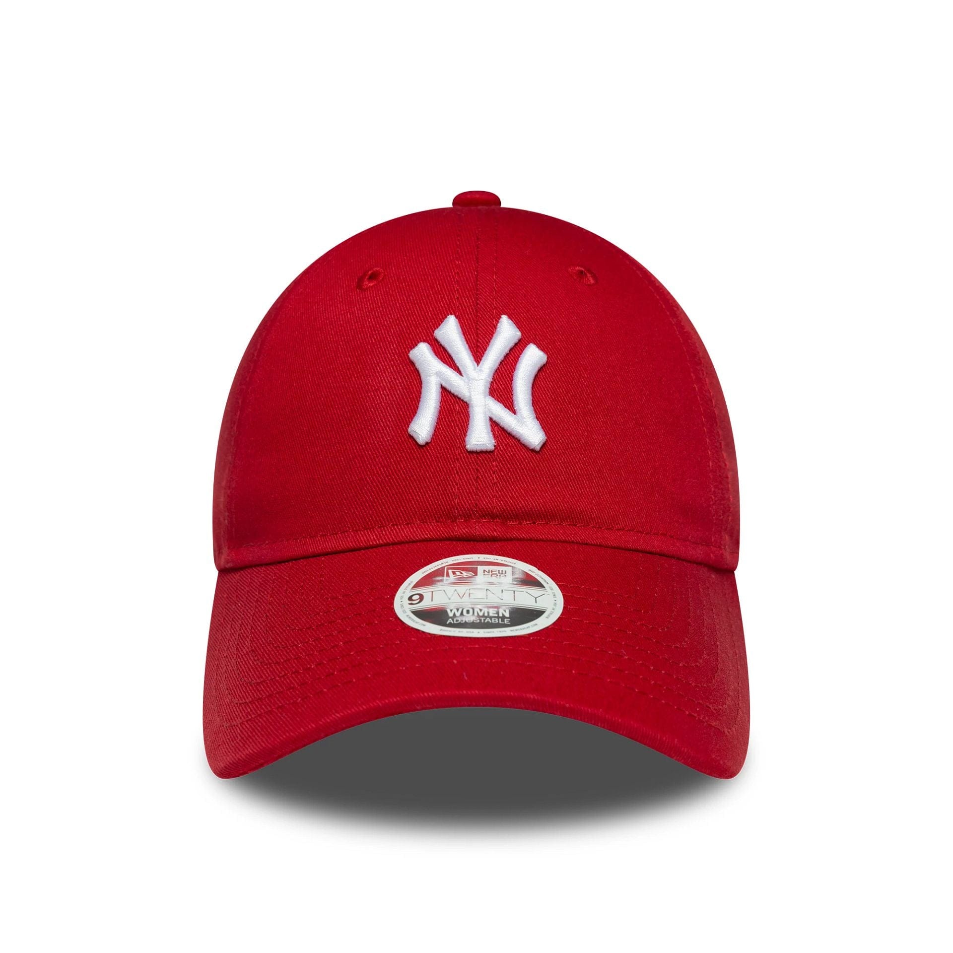 Pictured is this Womens League Essential Midi New York Yankees 9TWENTY in dark red. 2